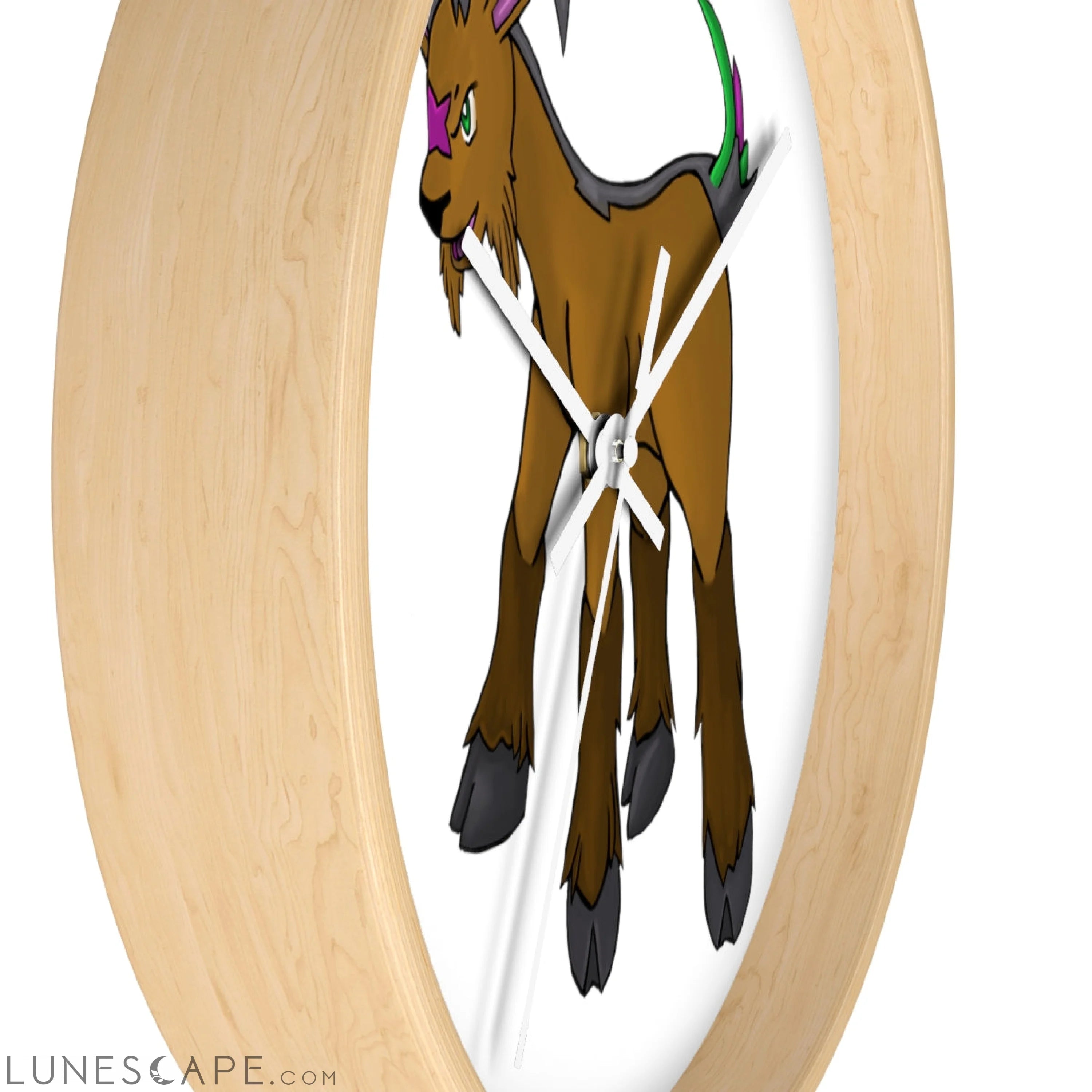 Elkwok Wall clock LUNESCAPE