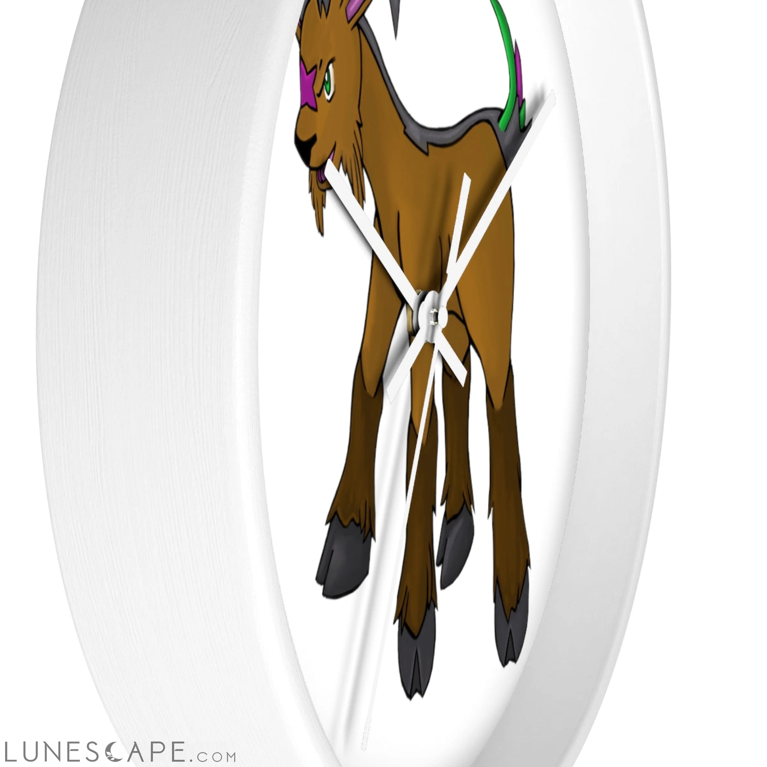 Elkwok Wall clock LUNESCAPE