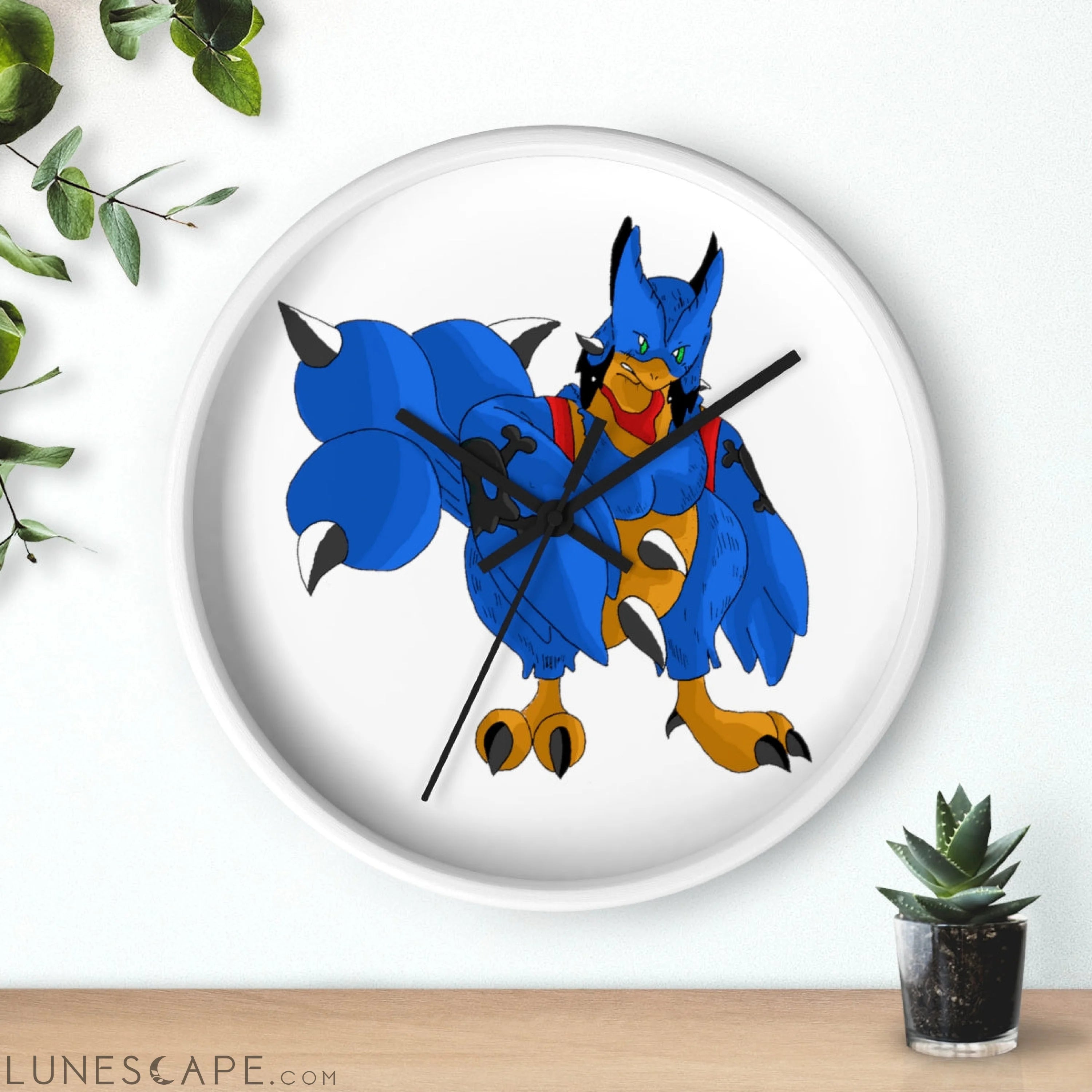Empeor Wall clock LUNESCAPE