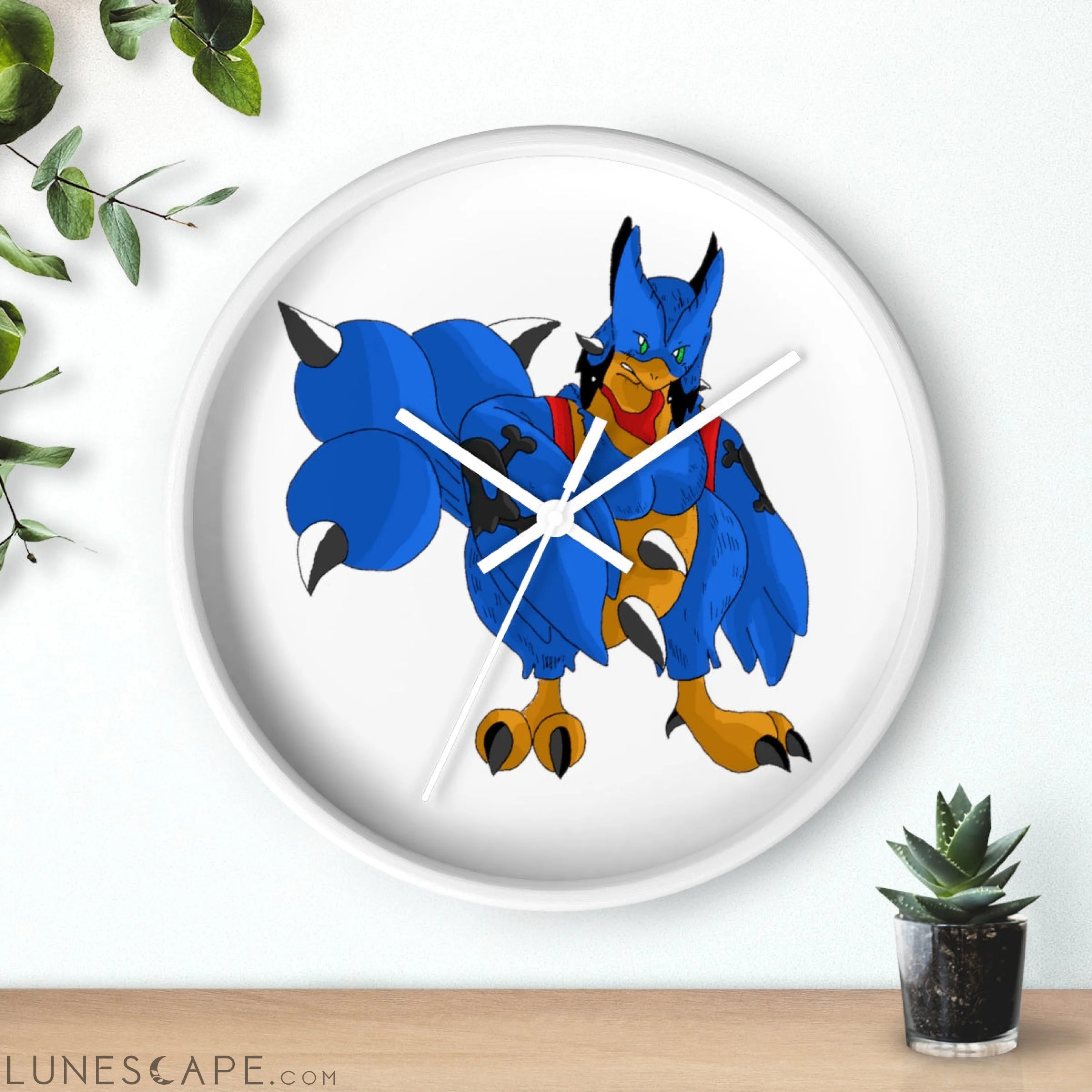 Empeor Wall clock LUNESCAPE