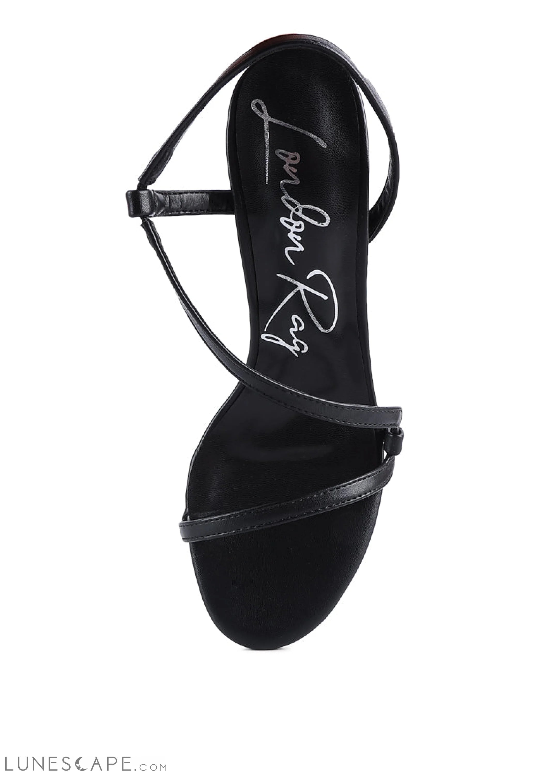 Epoque Heeled Strappy Slingback Sandals LUNESCAPE