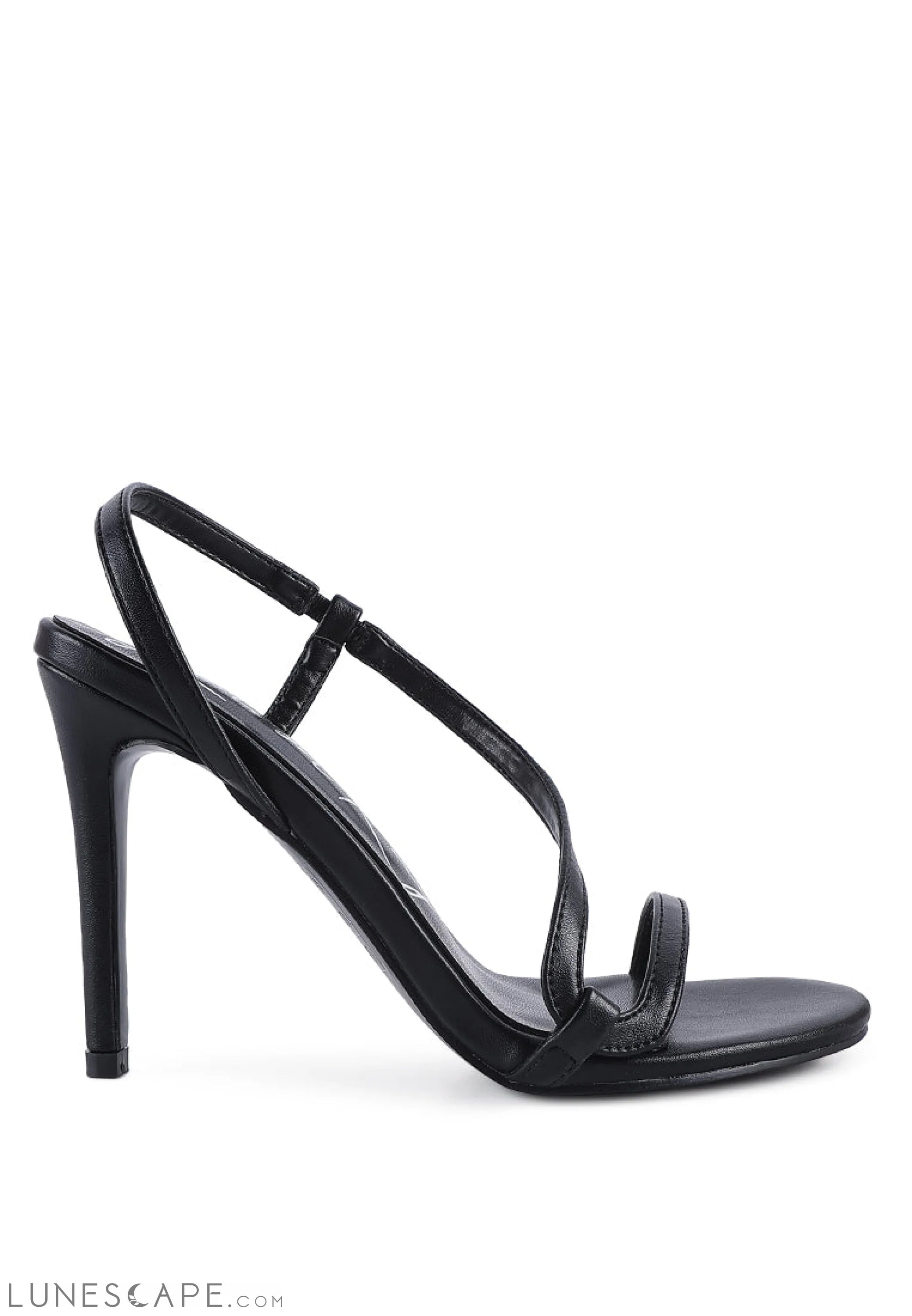 Epoque Heeled Strappy Slingback Sandals LUNESCAPE