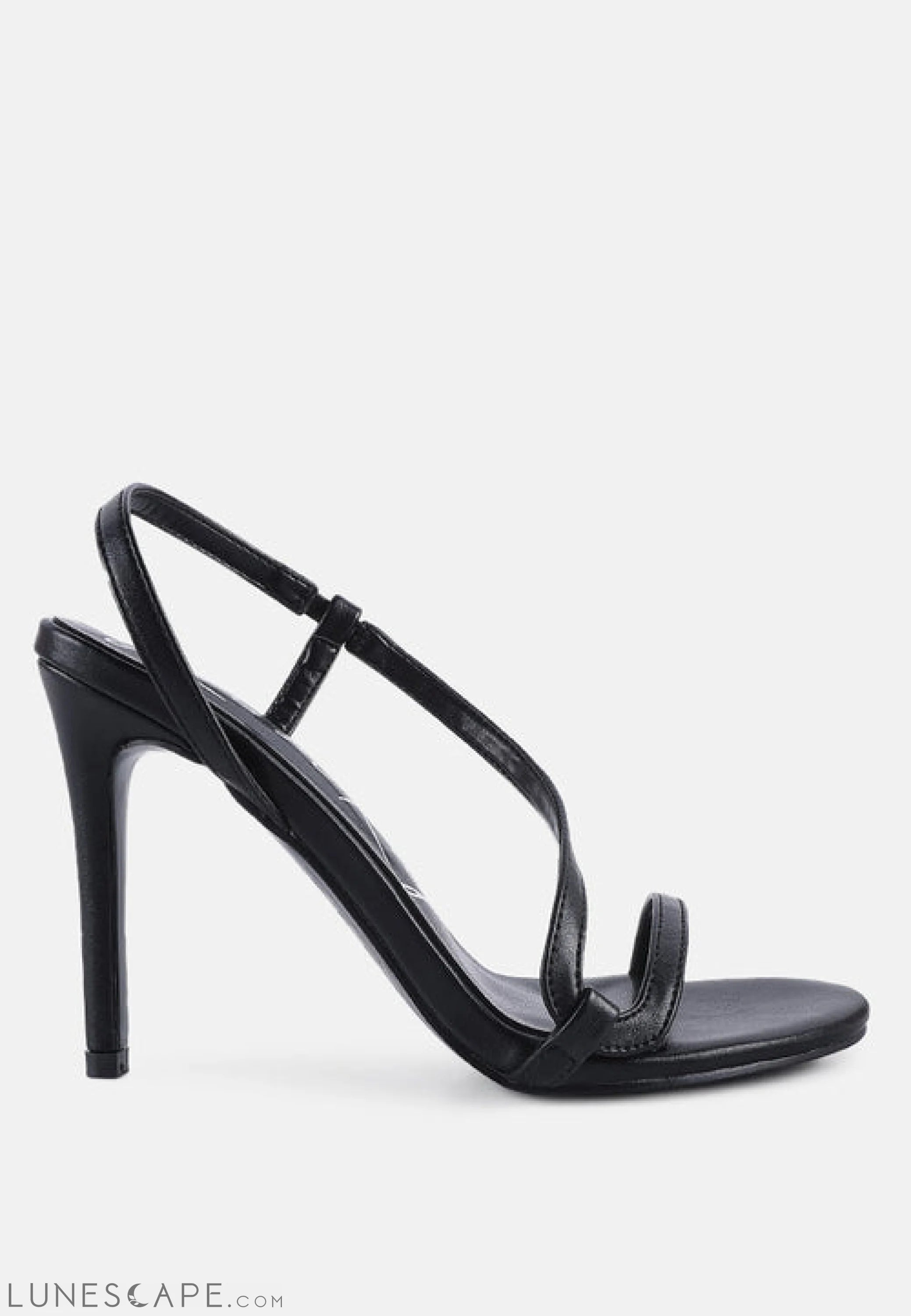 Epoque Heeled Strappy Slingback Sandals LUNESCAPE