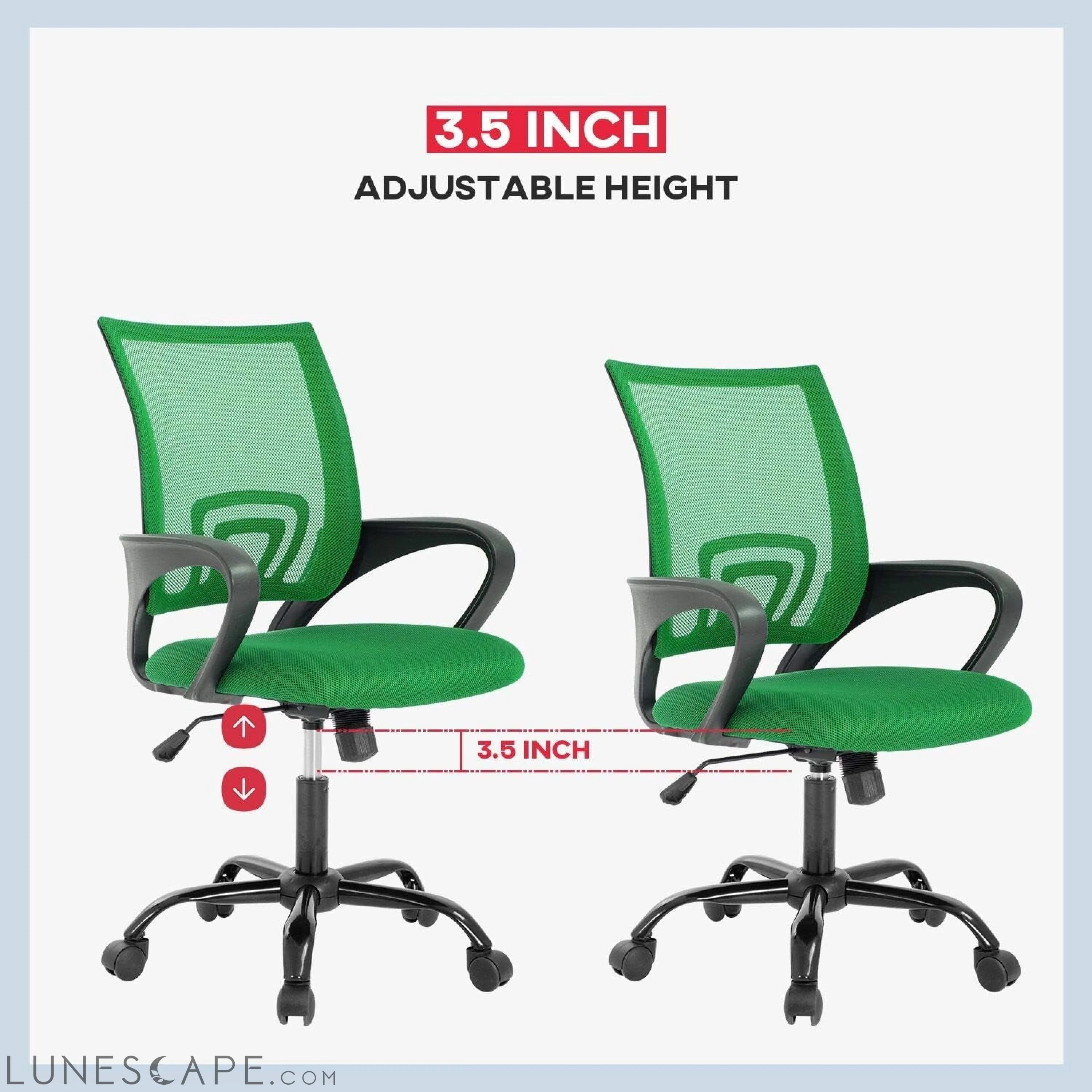 Ergonomic Office Chair Cheap Desk Chair Mesh Executive Computer Chair LUNESCAPE