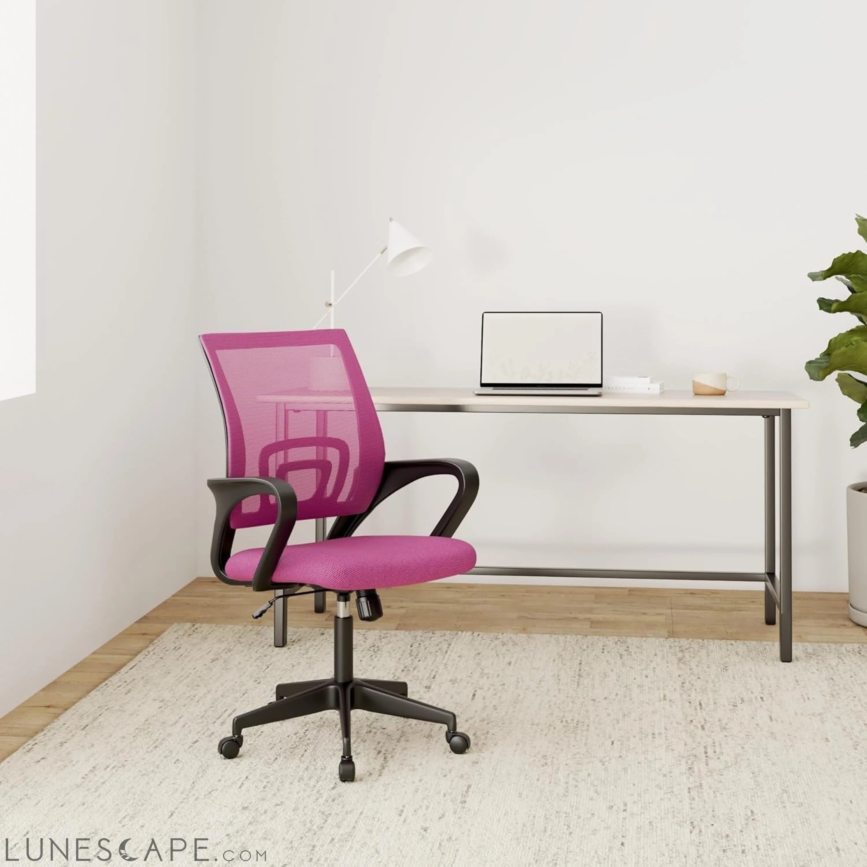 Ergonomic Office Chair Desk Chair Mesh Computer Chair with Lumbar LUNESCAPE