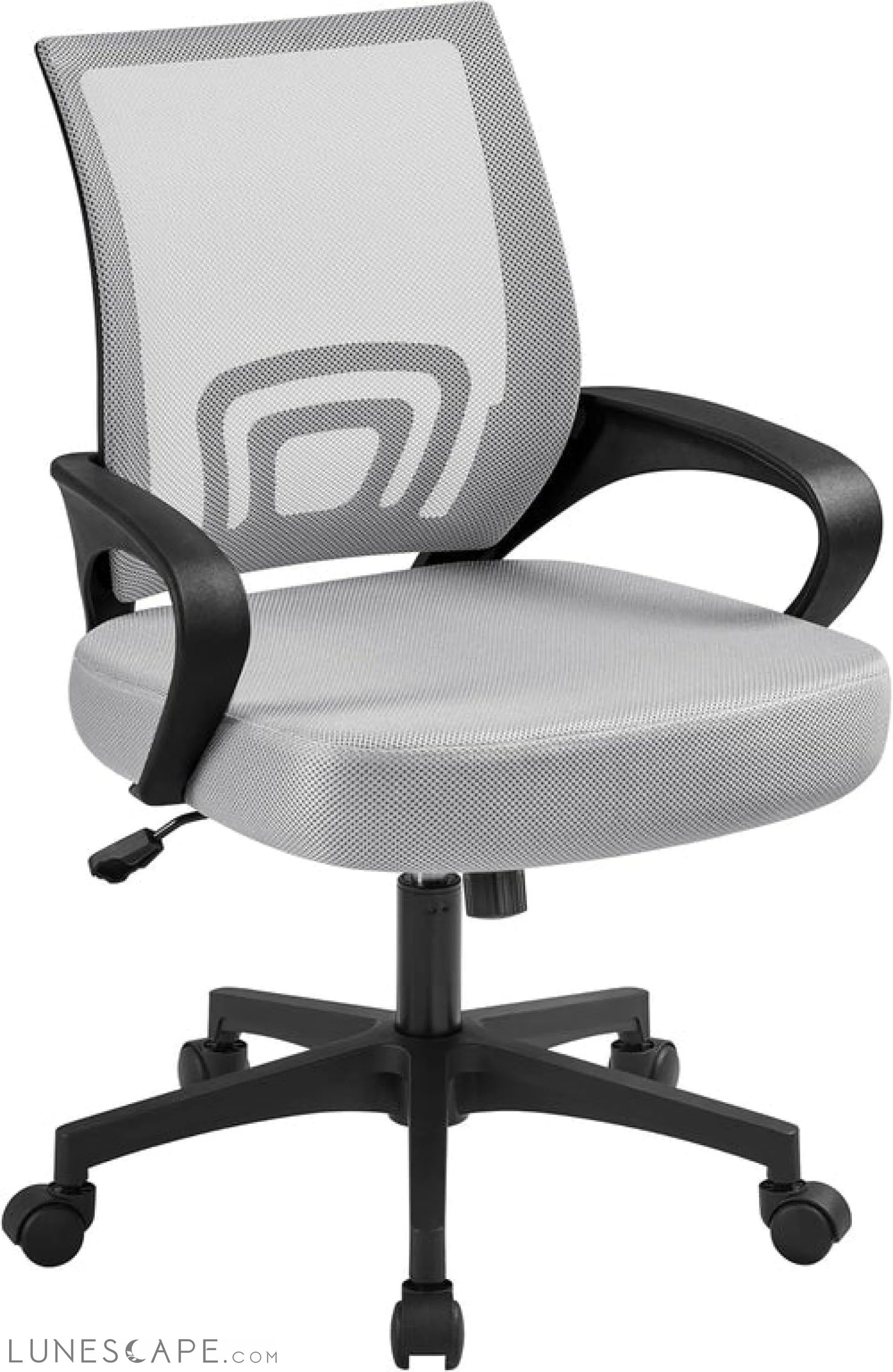 Ergonomic Office Chair Mid Back Computer Chair Mesh Desk Chair with LUNESCAPE