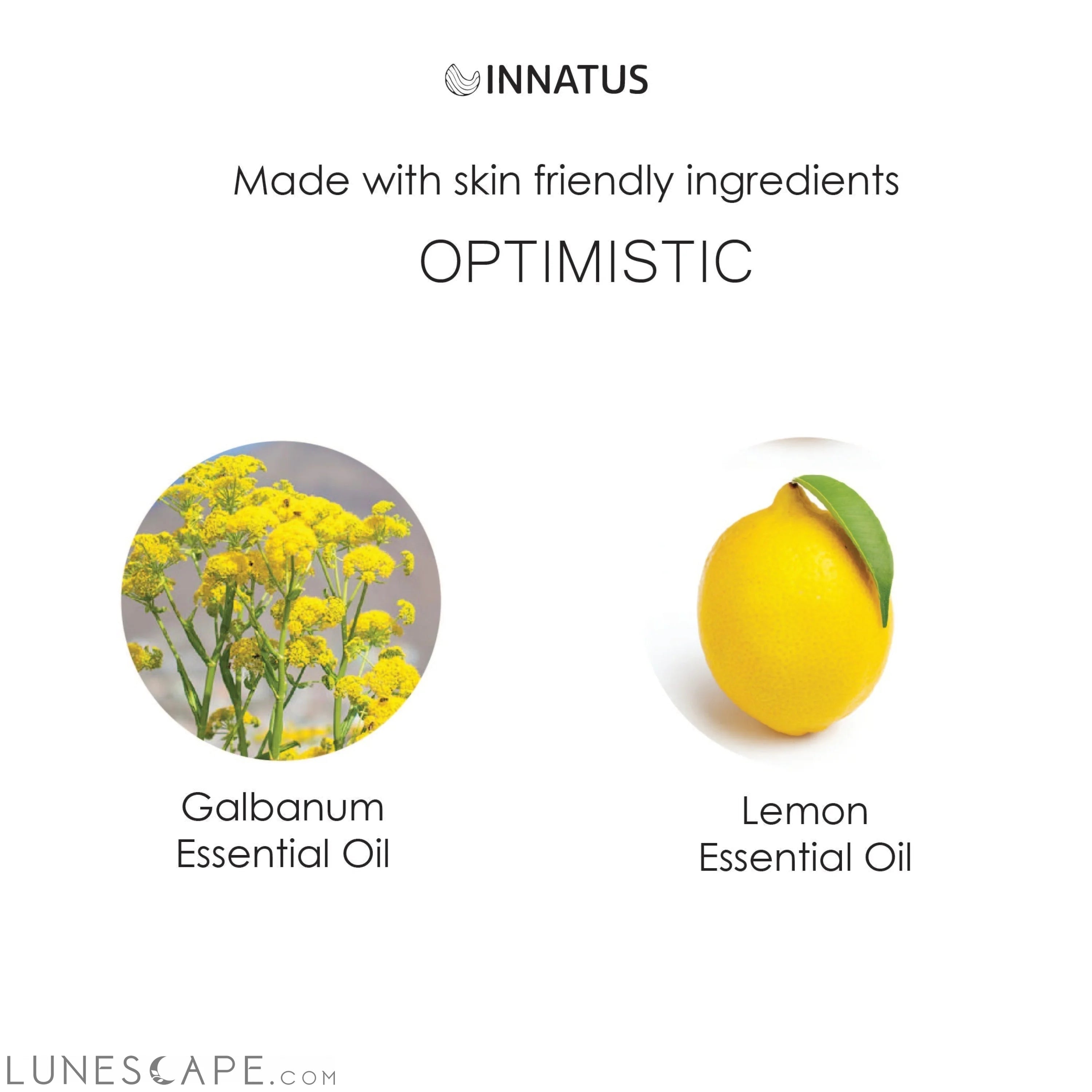 Essential oil aromatherapy Optimistic mist LUNESCAPE