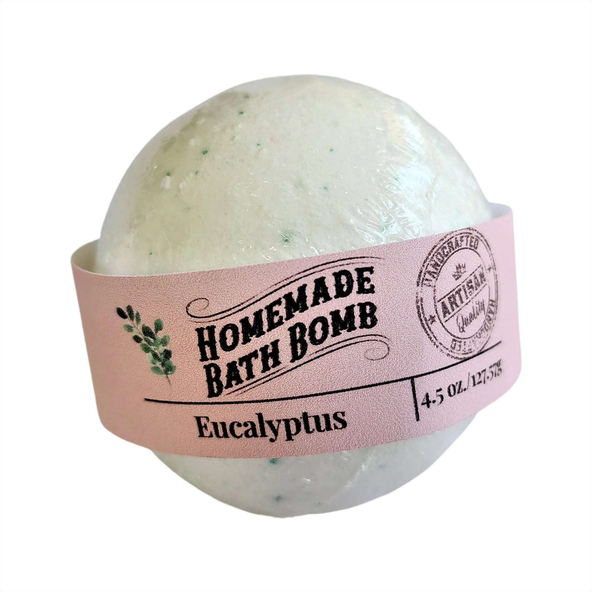 Eucalyptus Bath Bomb, Bath Fizzy, Bath Spa, Vegan Bath Bomb, Natural LUNESCAPE