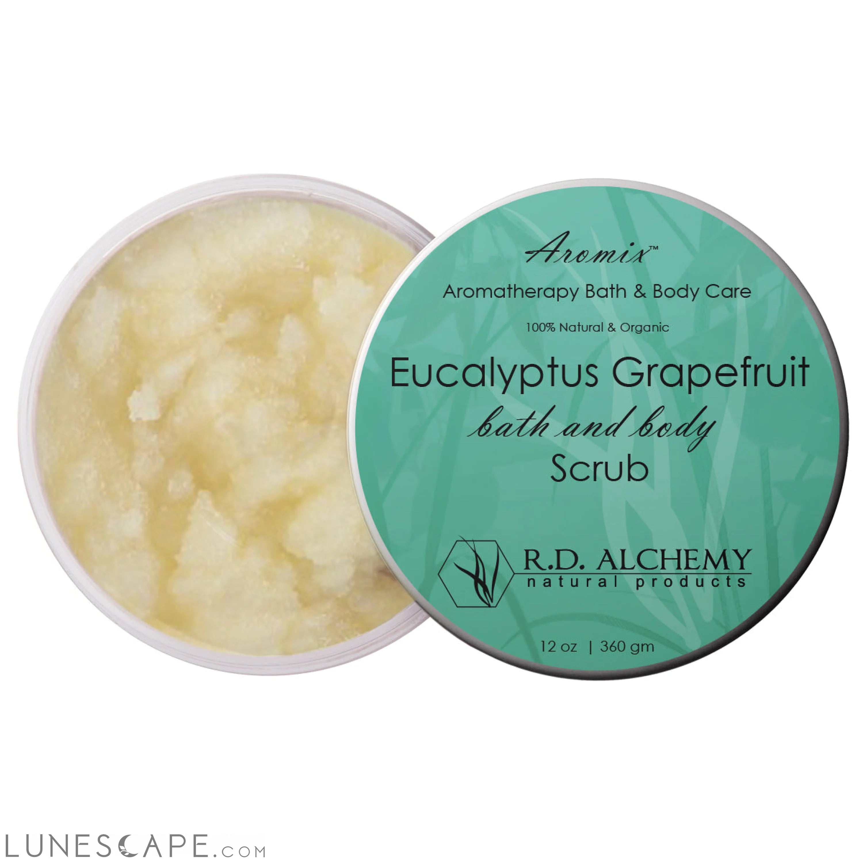Eucalyptus Grapefruit - Sea Salt Body Scrub LUNESCAPE