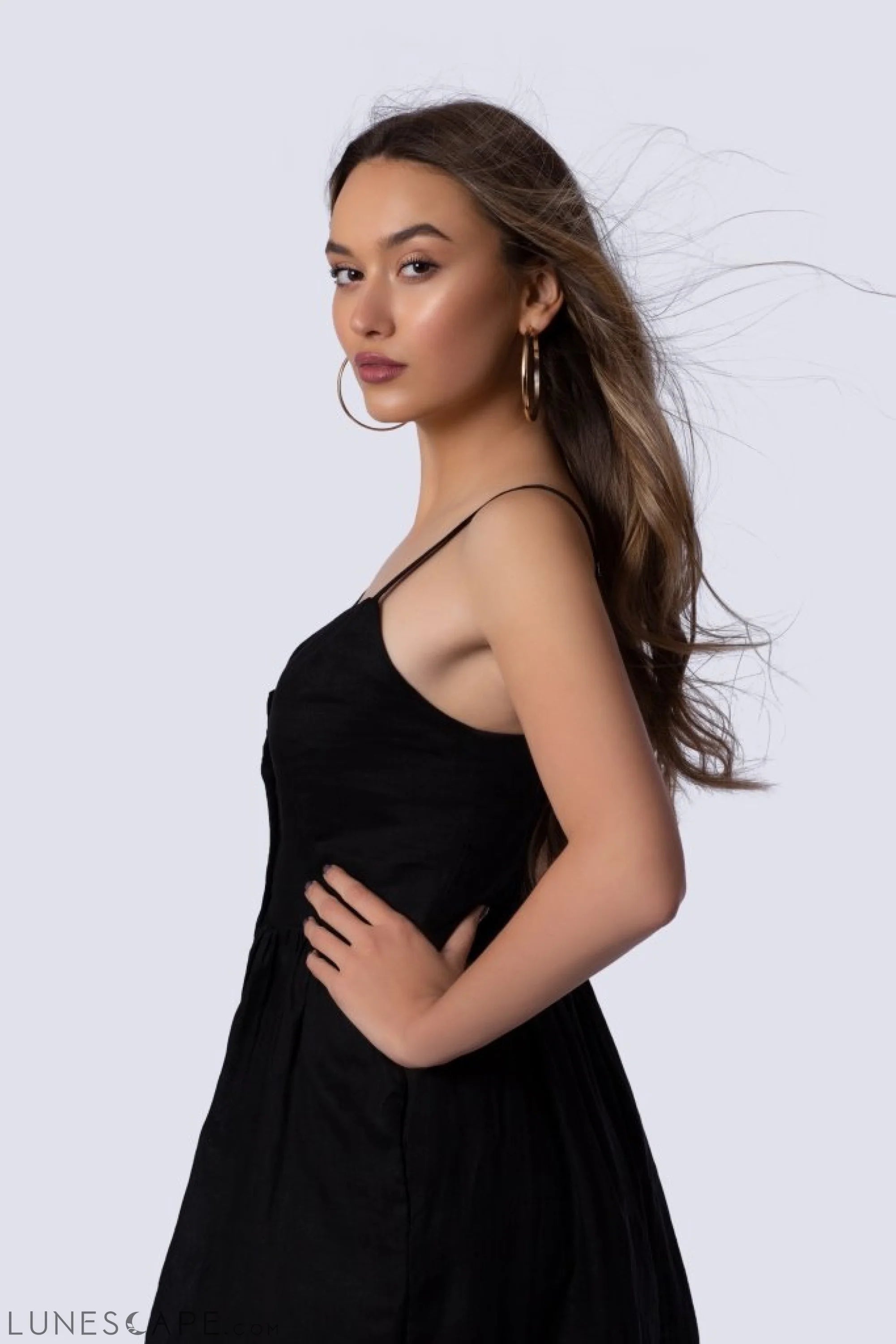 Everly Dress - Black LUNESCAPE