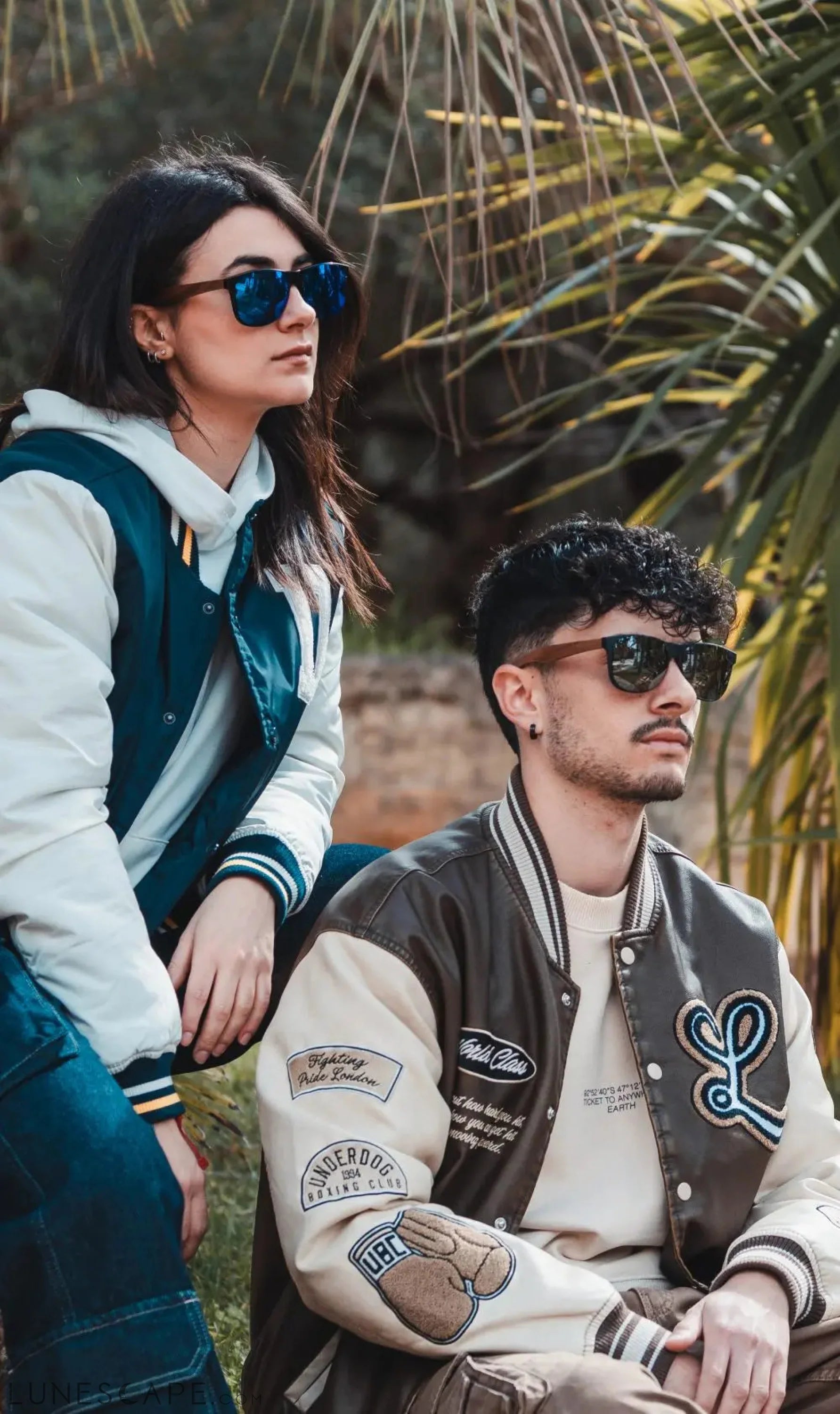 Eyewood ReInvented Wood - Classic Wayfarers Sunglasses Unisex LUNESCAPE