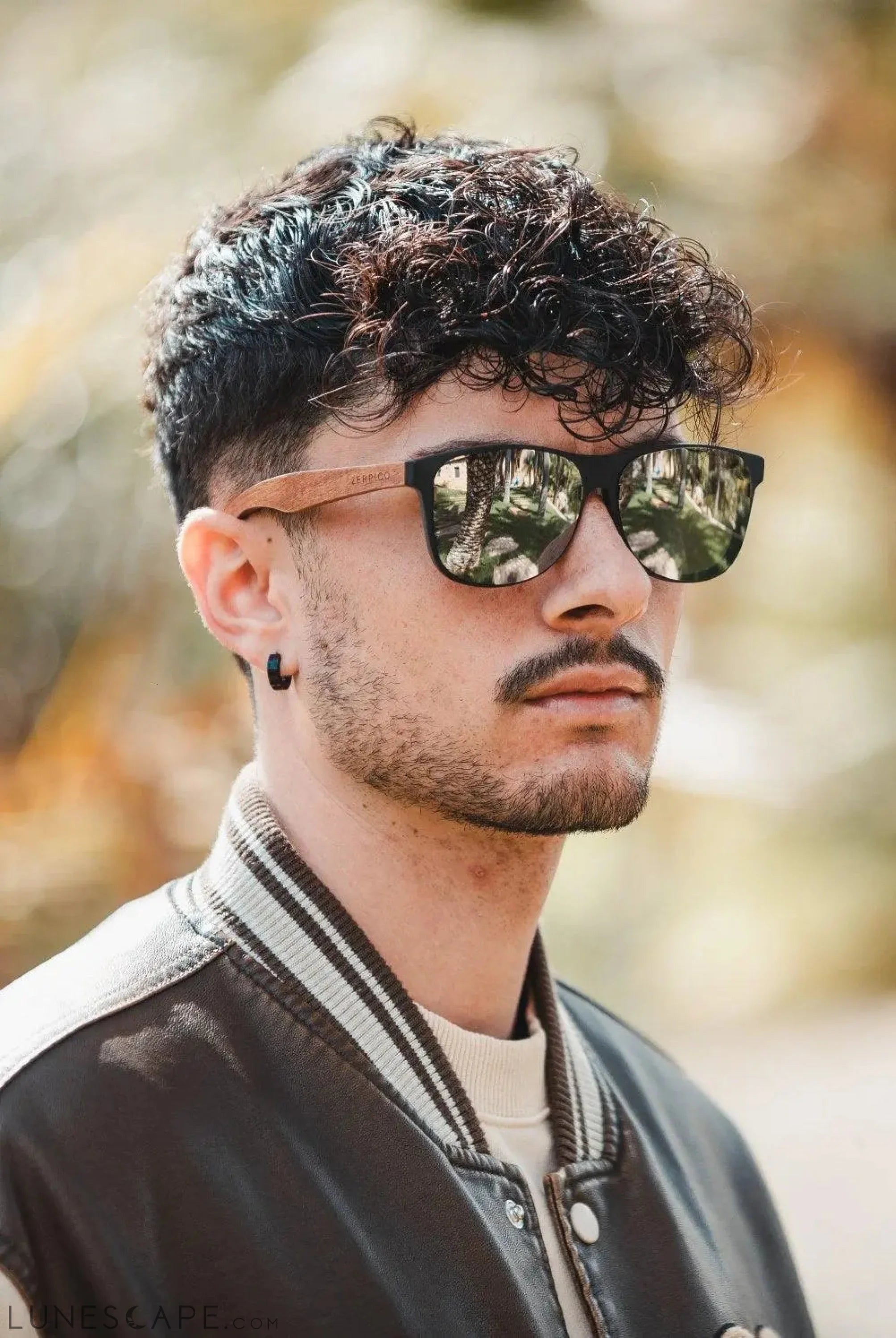 Eyewood ReInvented Wood - Classic Wayfarers Sunglasses Unisex LUNESCAPE