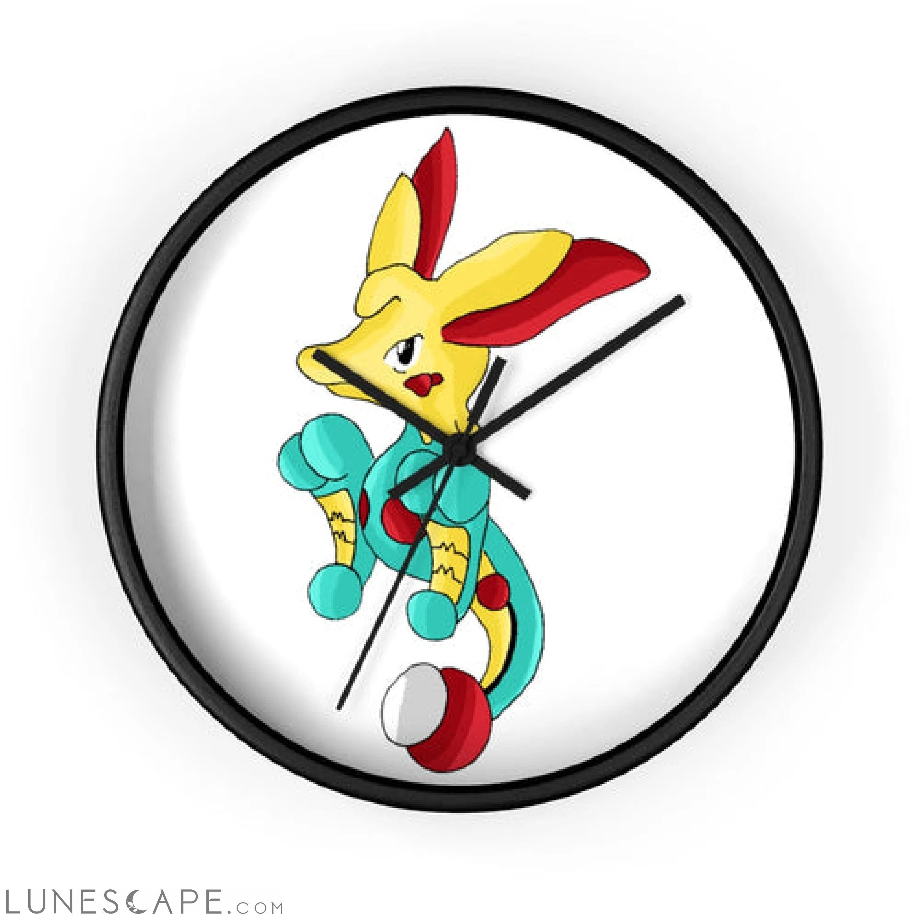 Fabaryu Wall clock LUNESCAPE