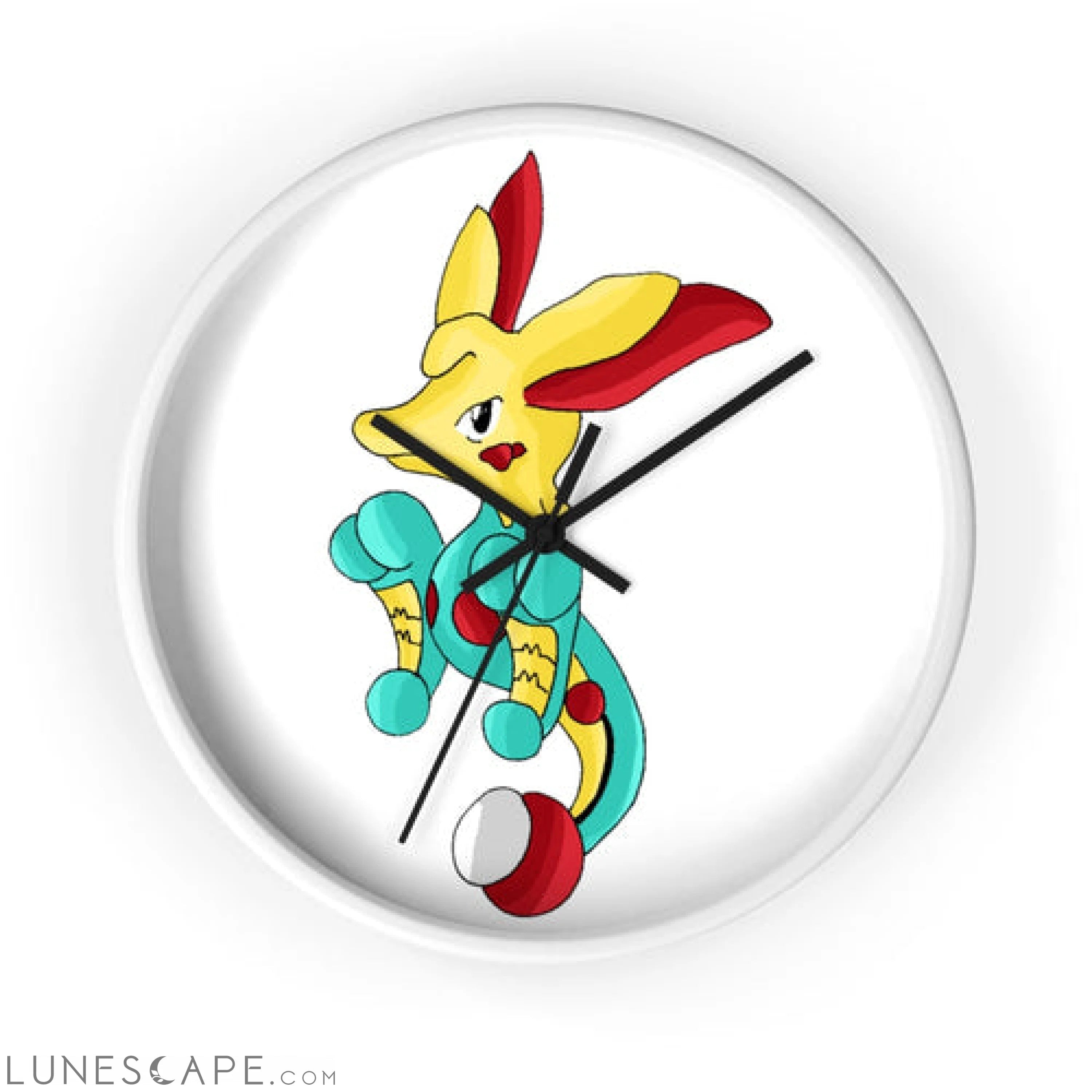 Fabaryu Wall clock LUNESCAPE