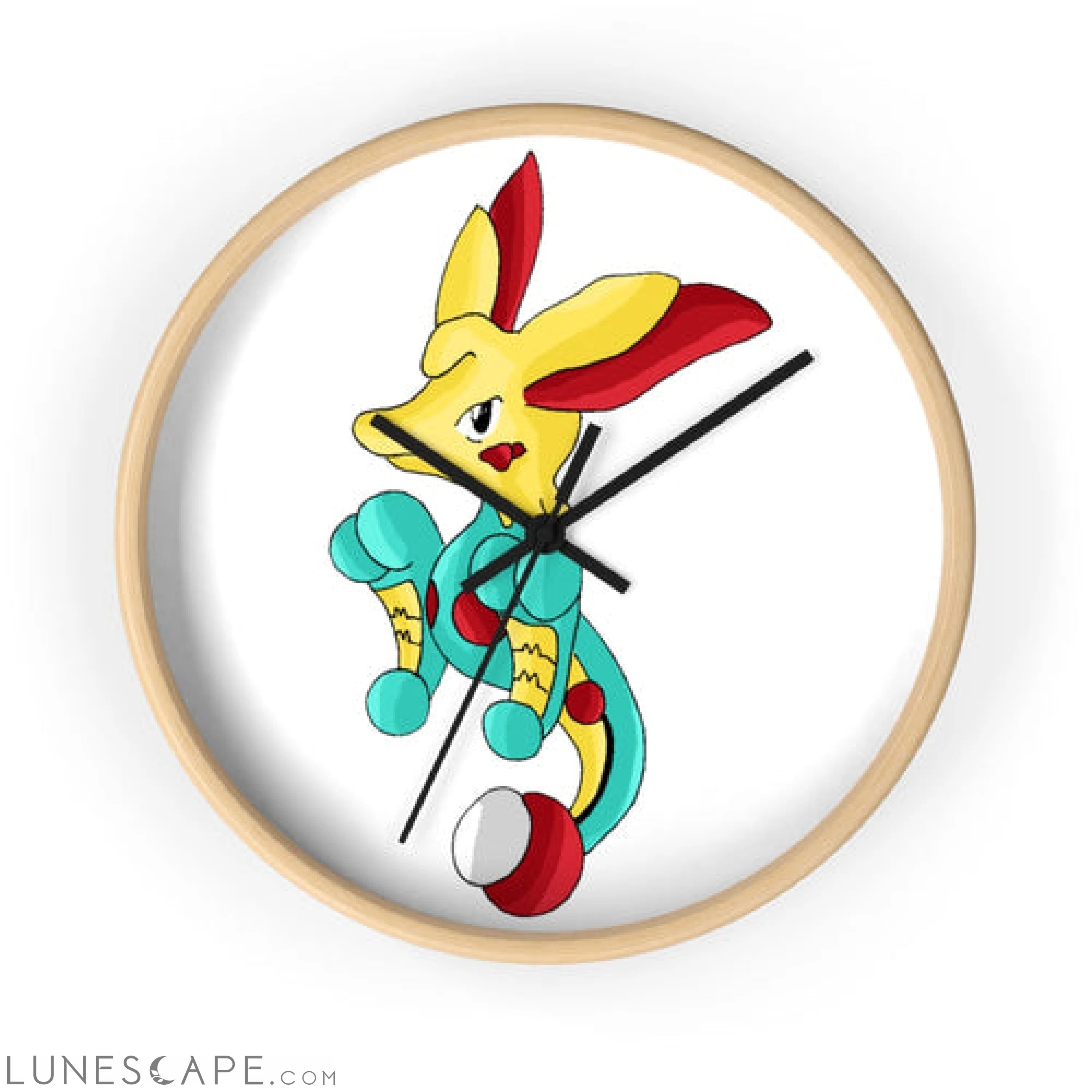 Fabaryu Wall clock LUNESCAPE