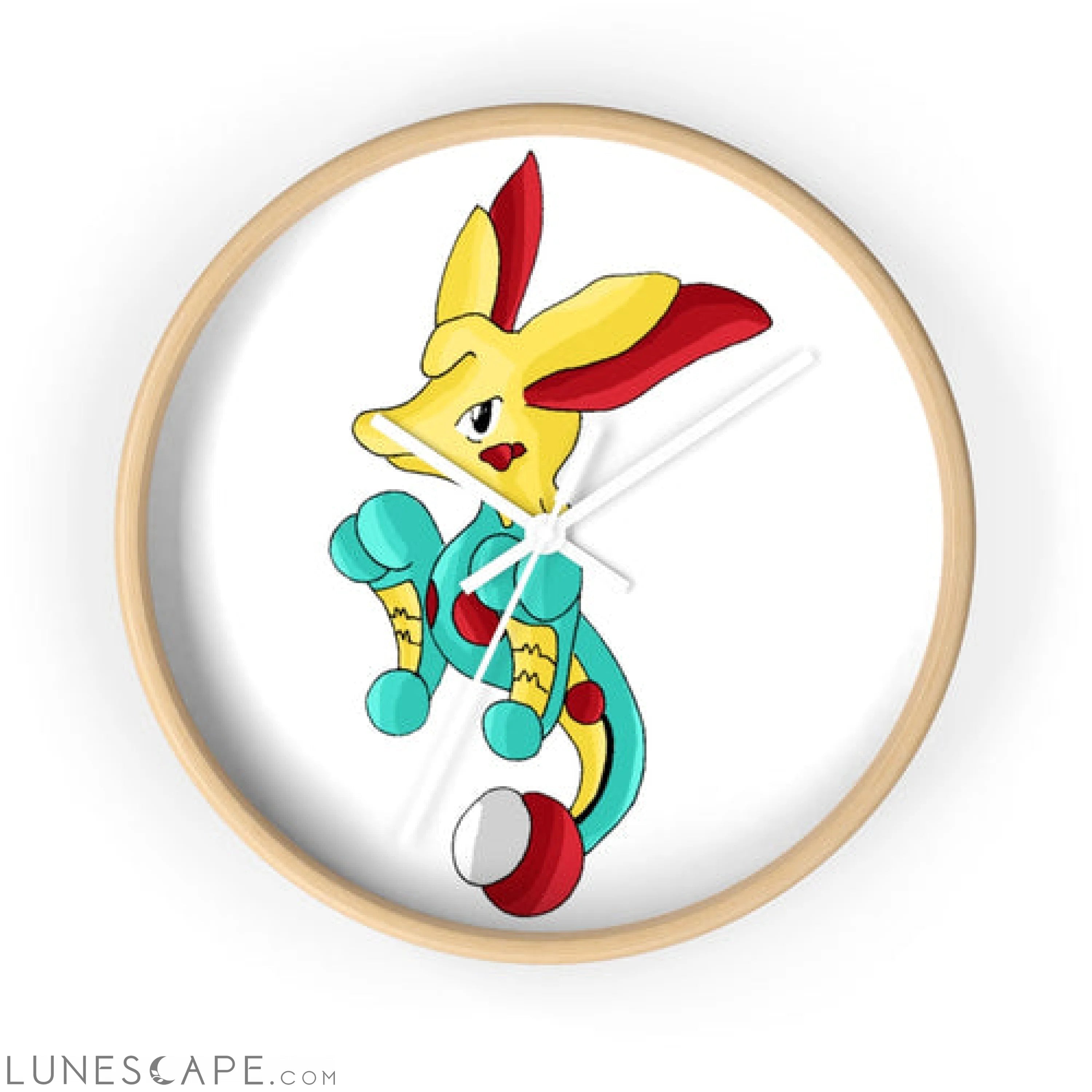 Fabaryu Wall clock LUNESCAPE