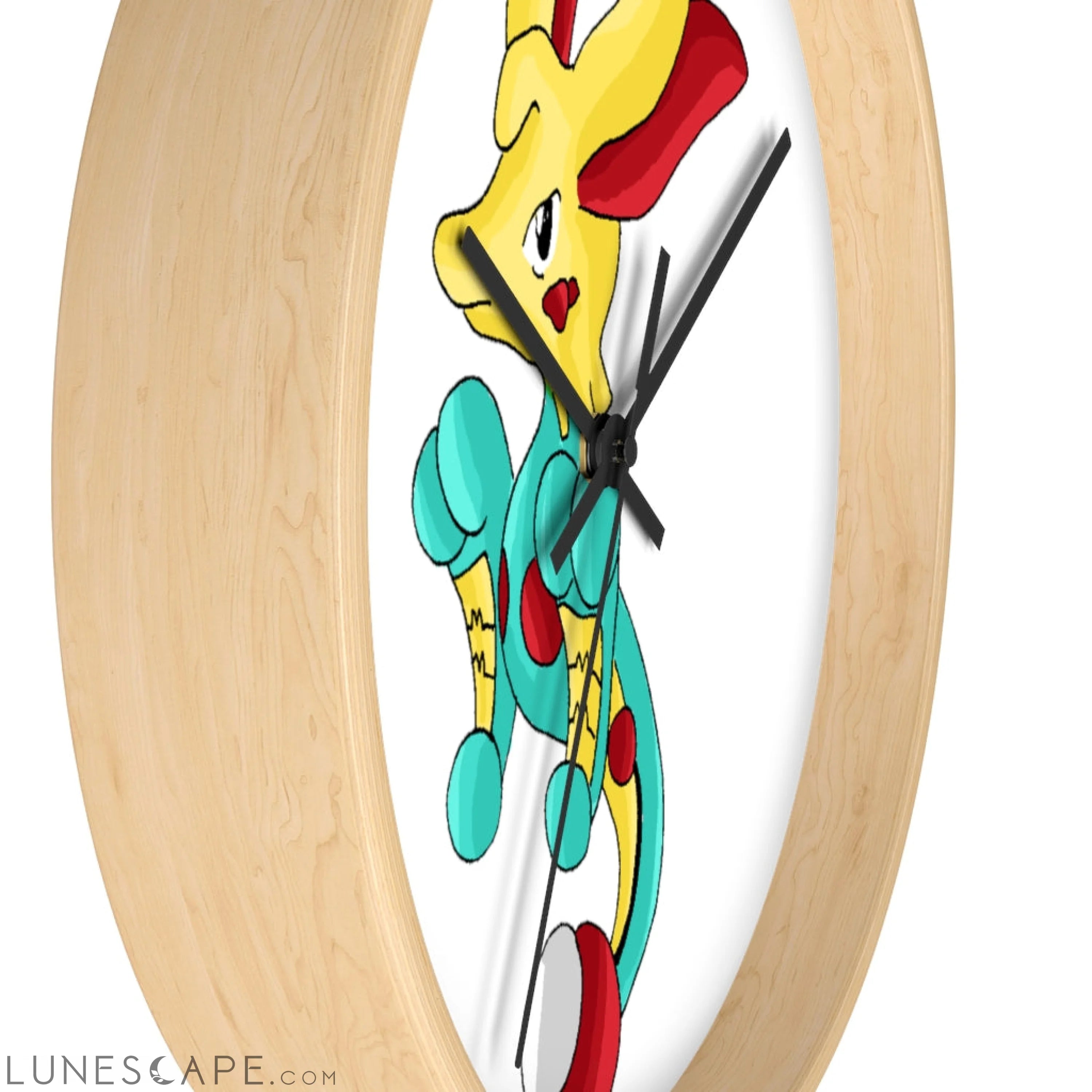 Fabaryu Wall clock LUNESCAPE