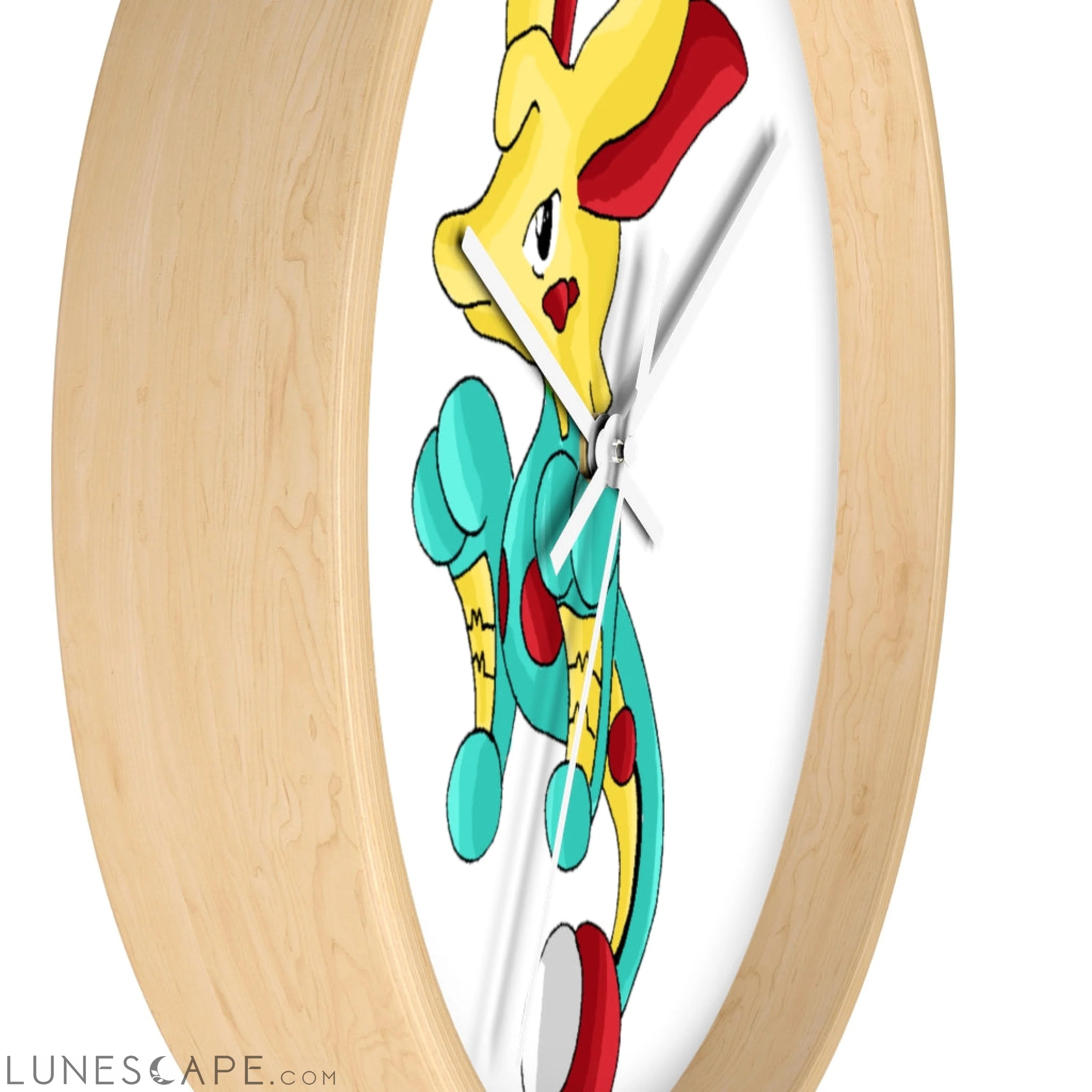 Fabaryu Wall clock LUNESCAPE
