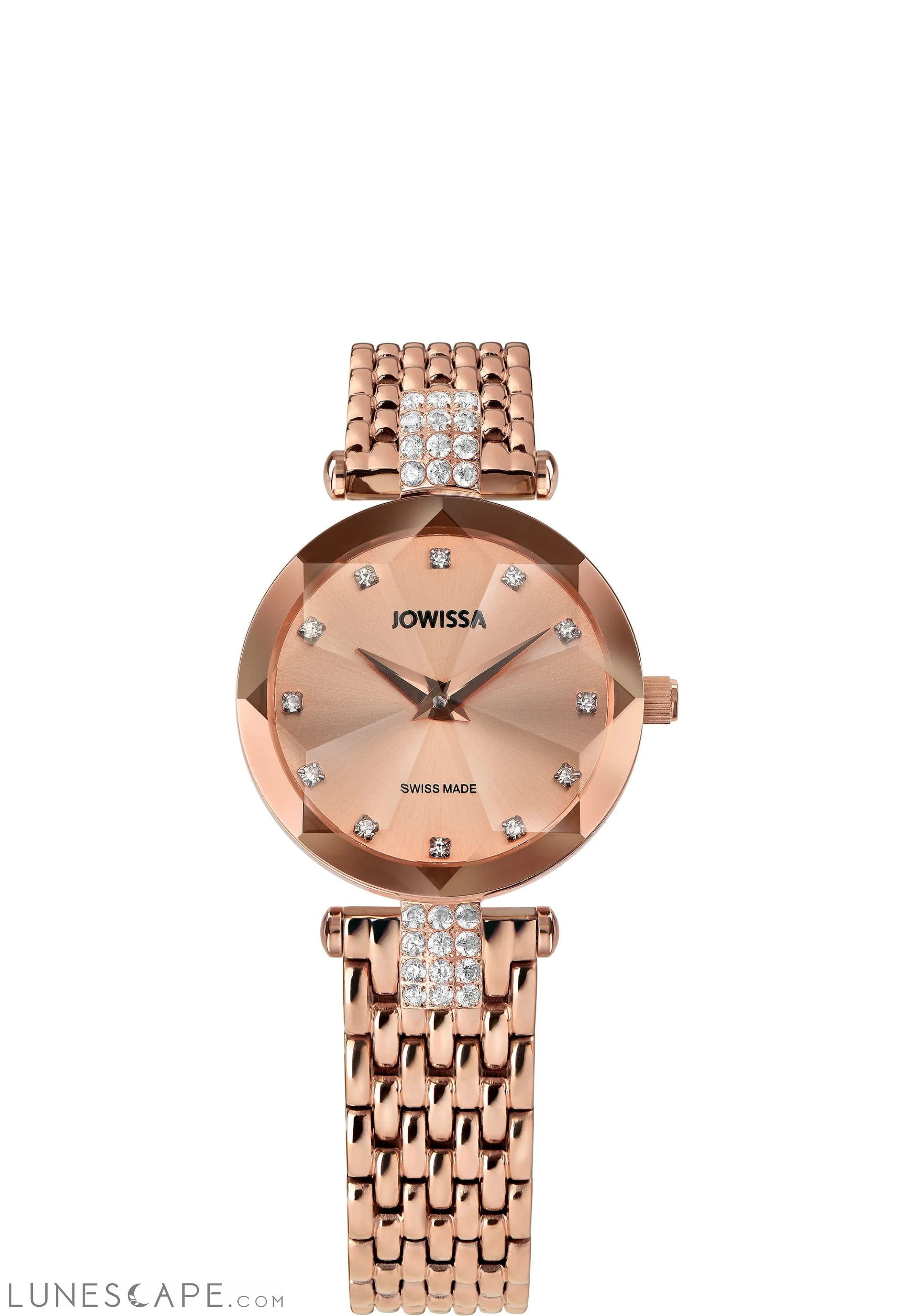 Facet Strass Swiss Ladies Watch J5.773.S LUNESCAPE