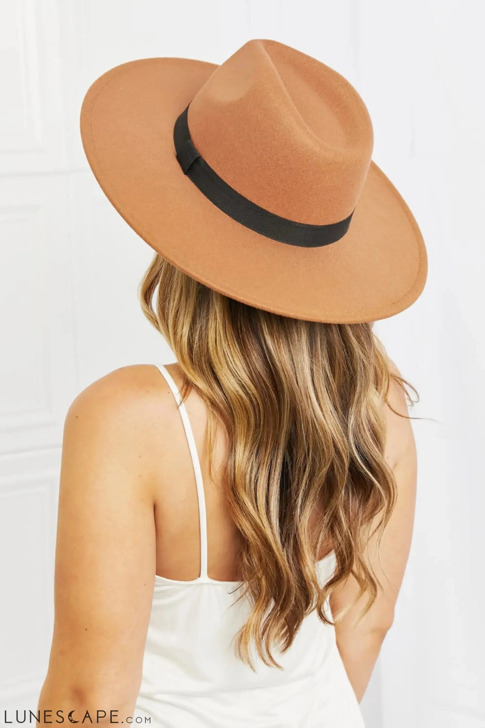 Fame Enjoy The Simple Things Fedora Hat LUNESCAPE