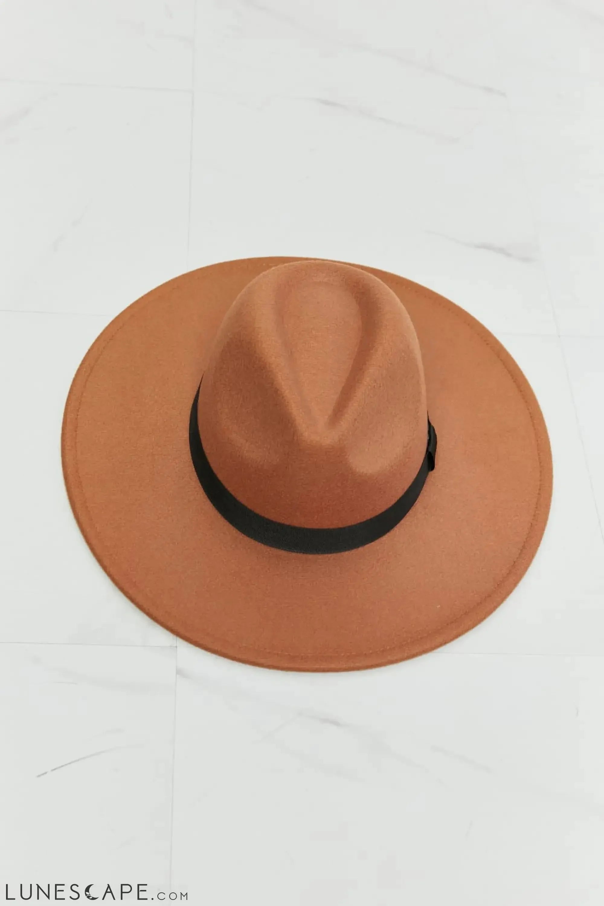 Fame Enjoy The Simple Things Fedora Hat LUNESCAPE