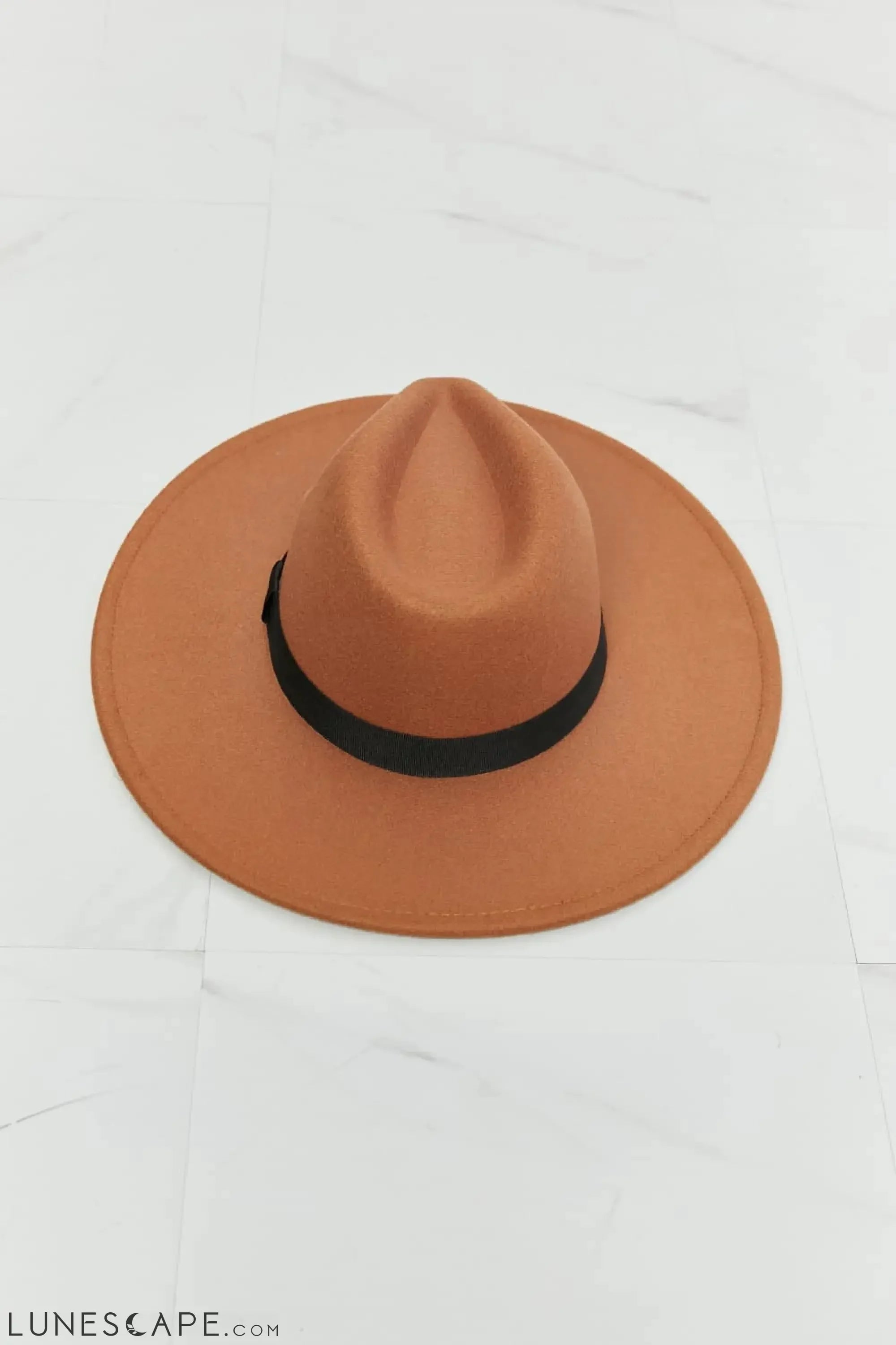 Fame Enjoy The Simple Things Fedora Hat LUNESCAPE