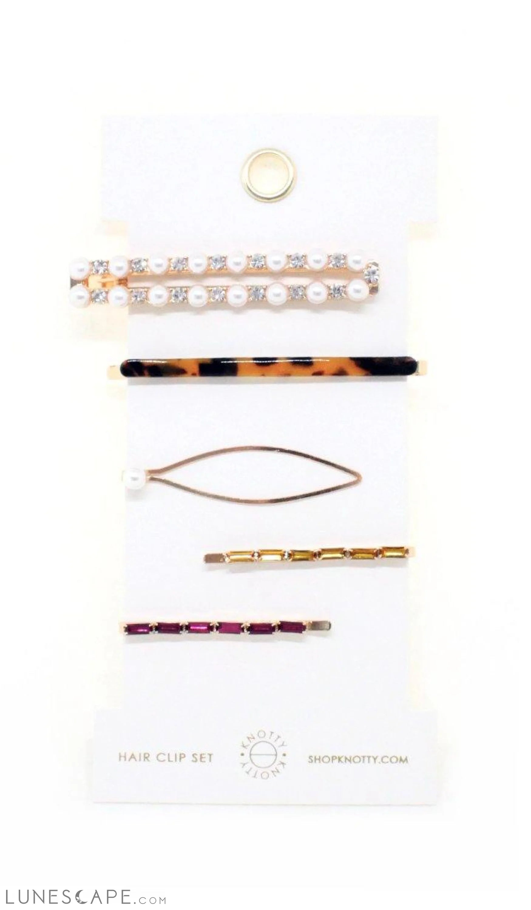 Fancy Barrette Set - MIXED LUNESCAPE