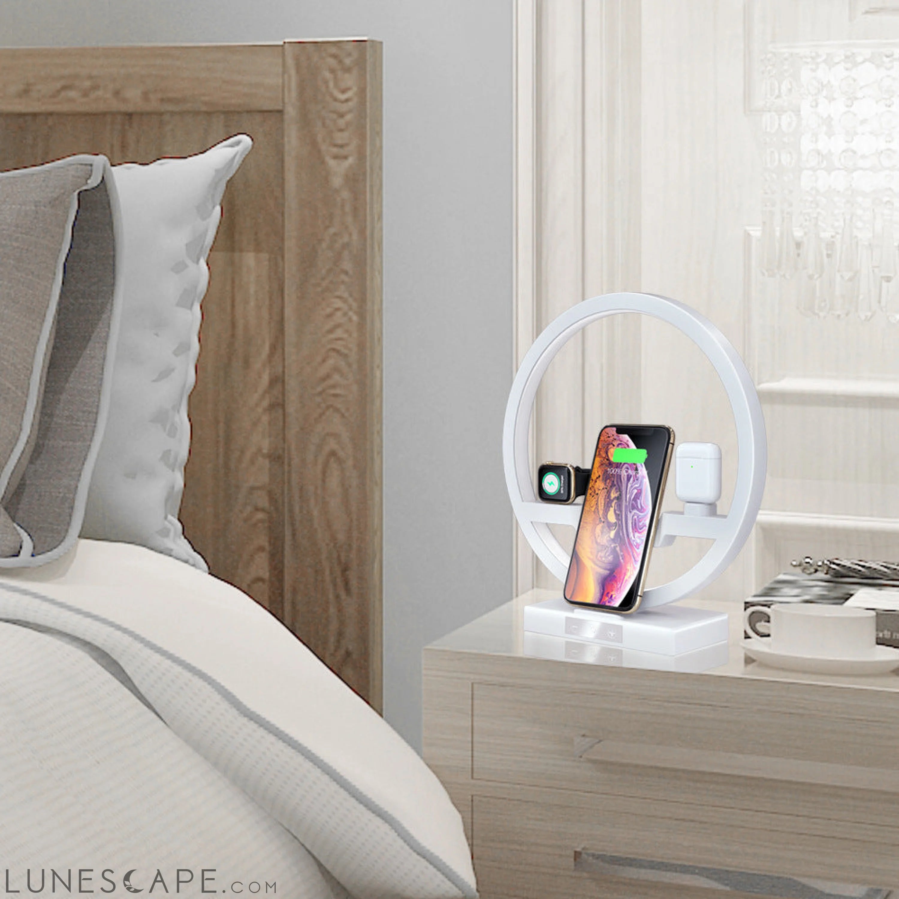 Fast Wireless Charger Dock Station LUNESCAPE