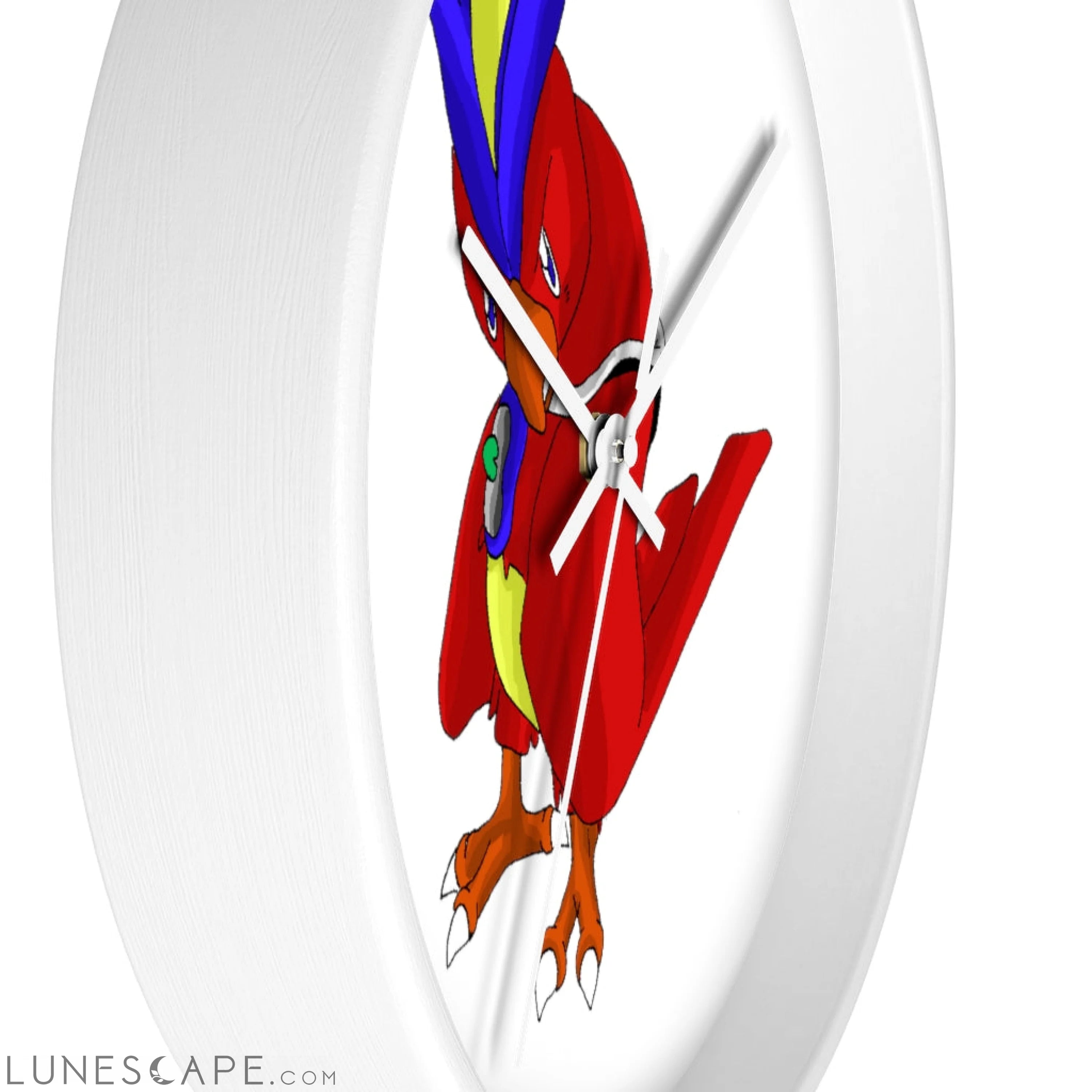 Faulkoneir Wall clock LUNESCAPE