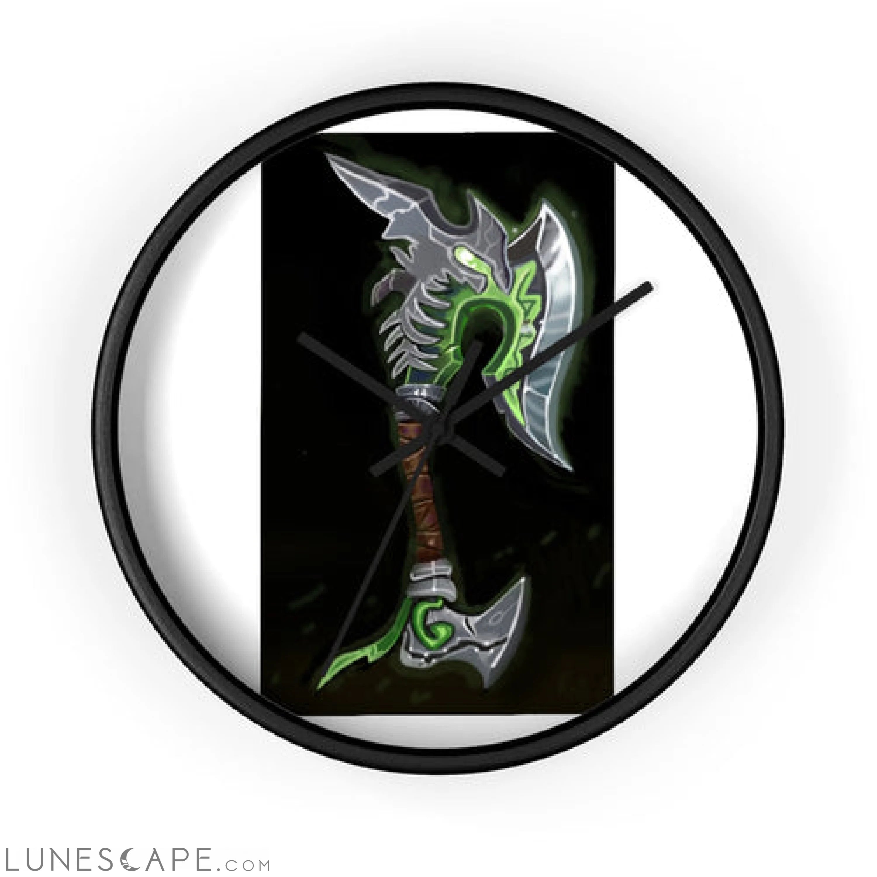 Fel Axe Wall clock LUNESCAPE