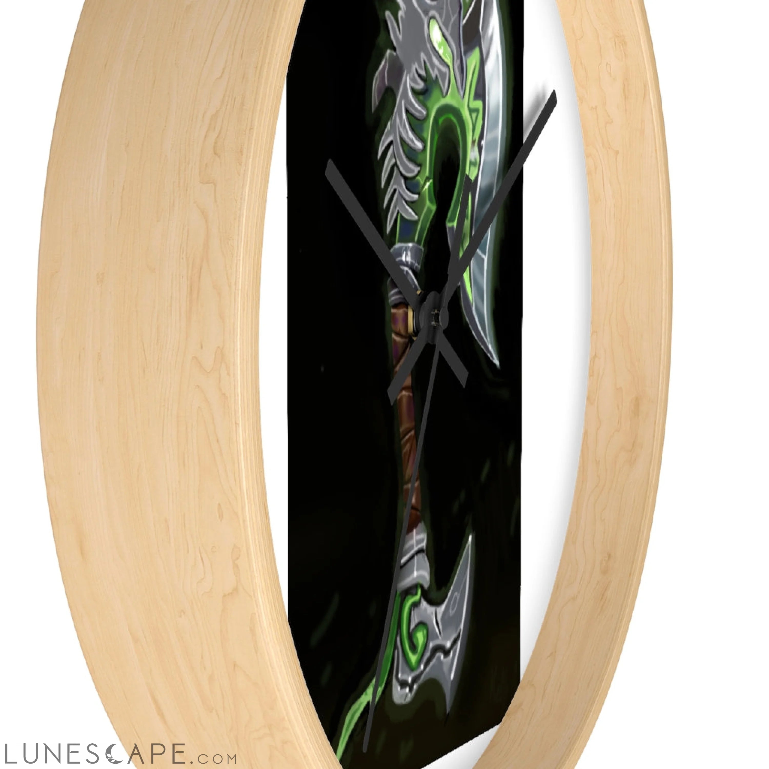 Fel Axe Wall clock LUNESCAPE