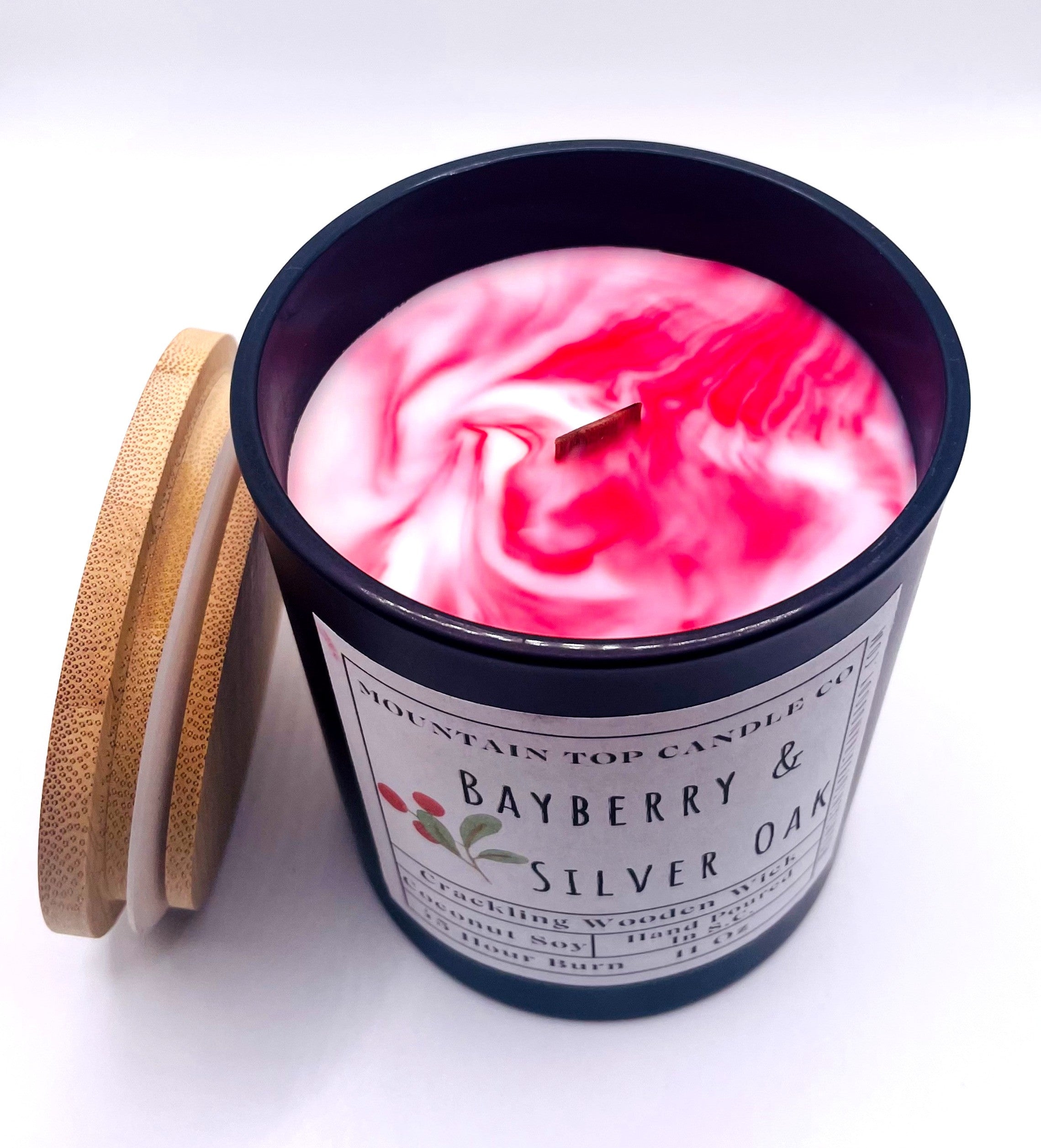 Bayberry & Silver Oak Woodwick Hand-Poured Candle LUNESCAPE