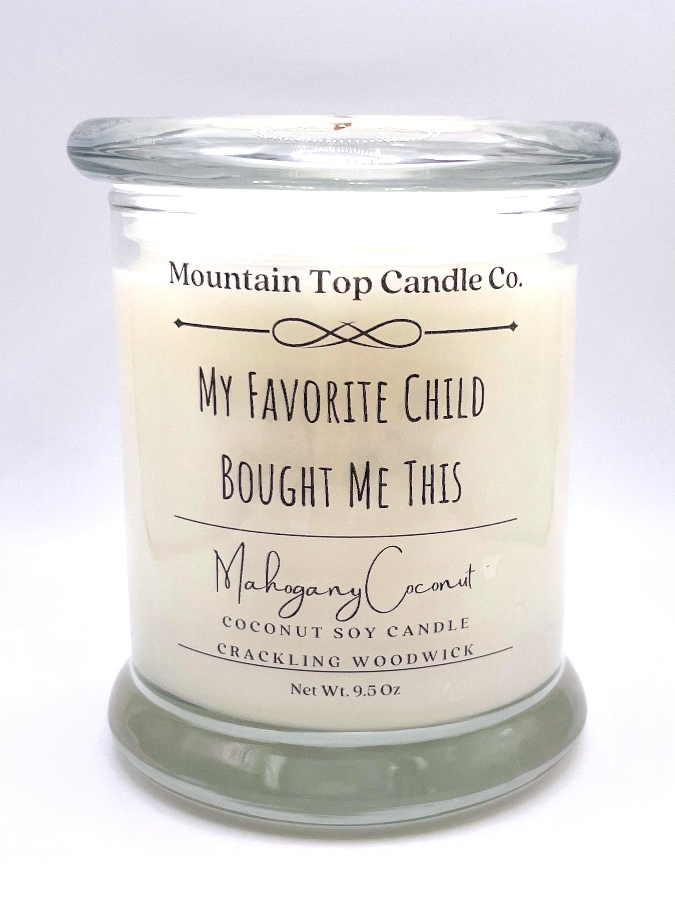 My Favorite Child Hand-Poured Single-Wick Soy Candle LUNESCAPE