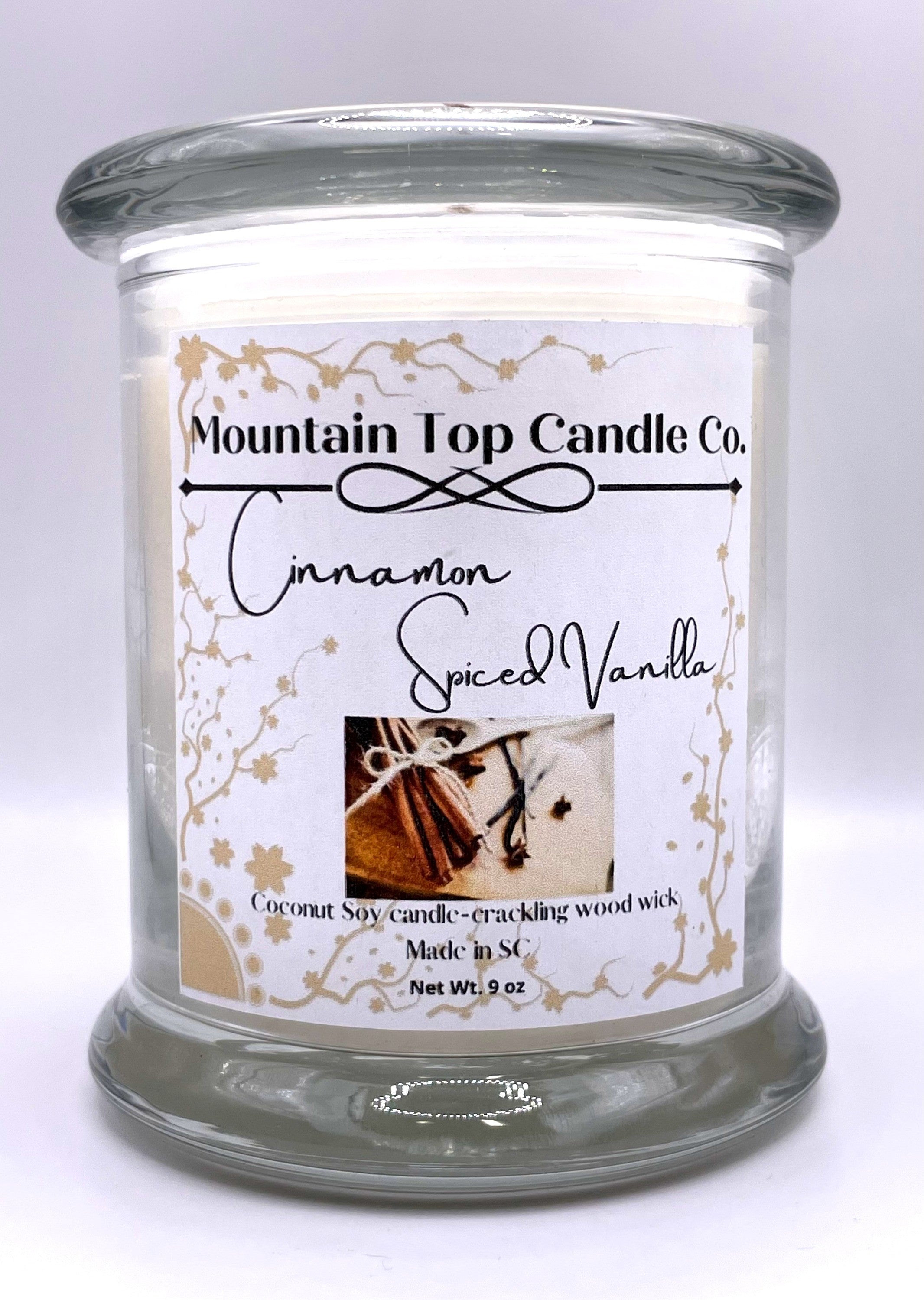 Cinnamon Spiced Vanilla Woodwick LUNESCAPE