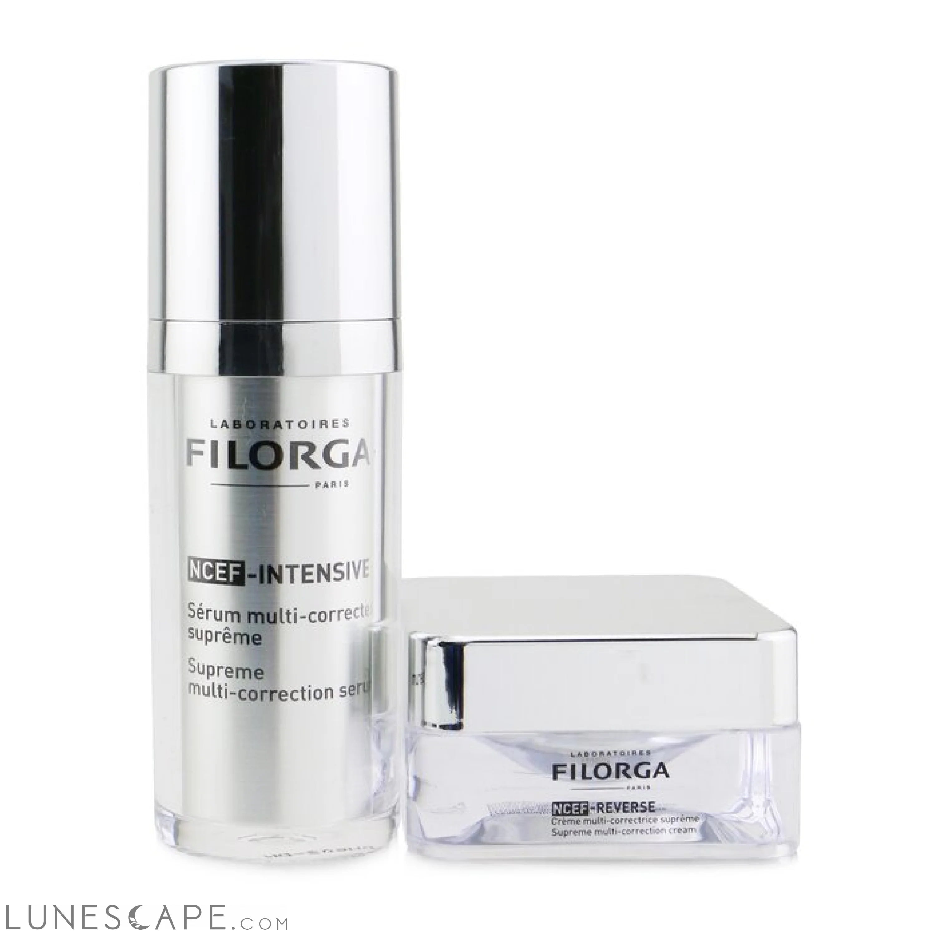 FILORGA - Supreme Skin Quality Set: NCEF-Intensive Supreme Multi-Correction Serum 30ml + NCEF-Reverse Supreme Multi-Correction C LUNESCAPE