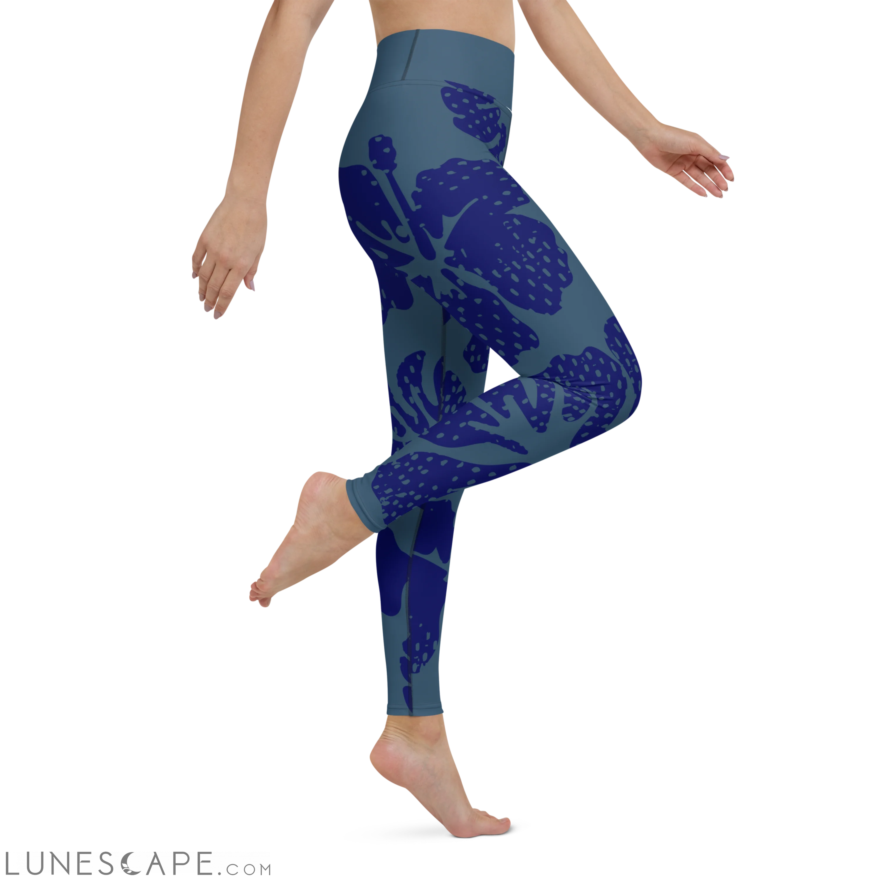 Find Your Coast® Bloom Sport Leggings LUNESCAPE