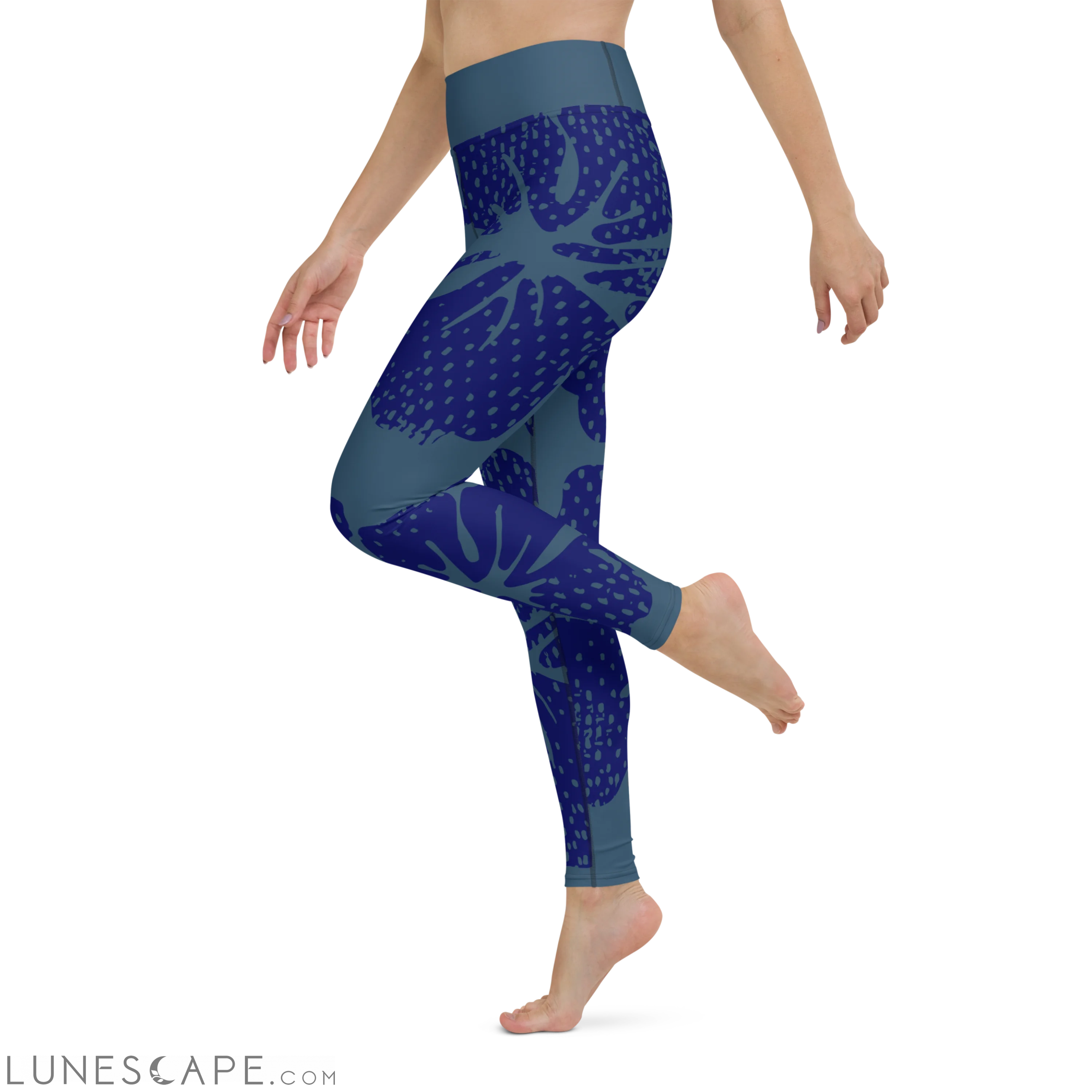 Find Your Coast® Bloom Sport Leggings LUNESCAPE