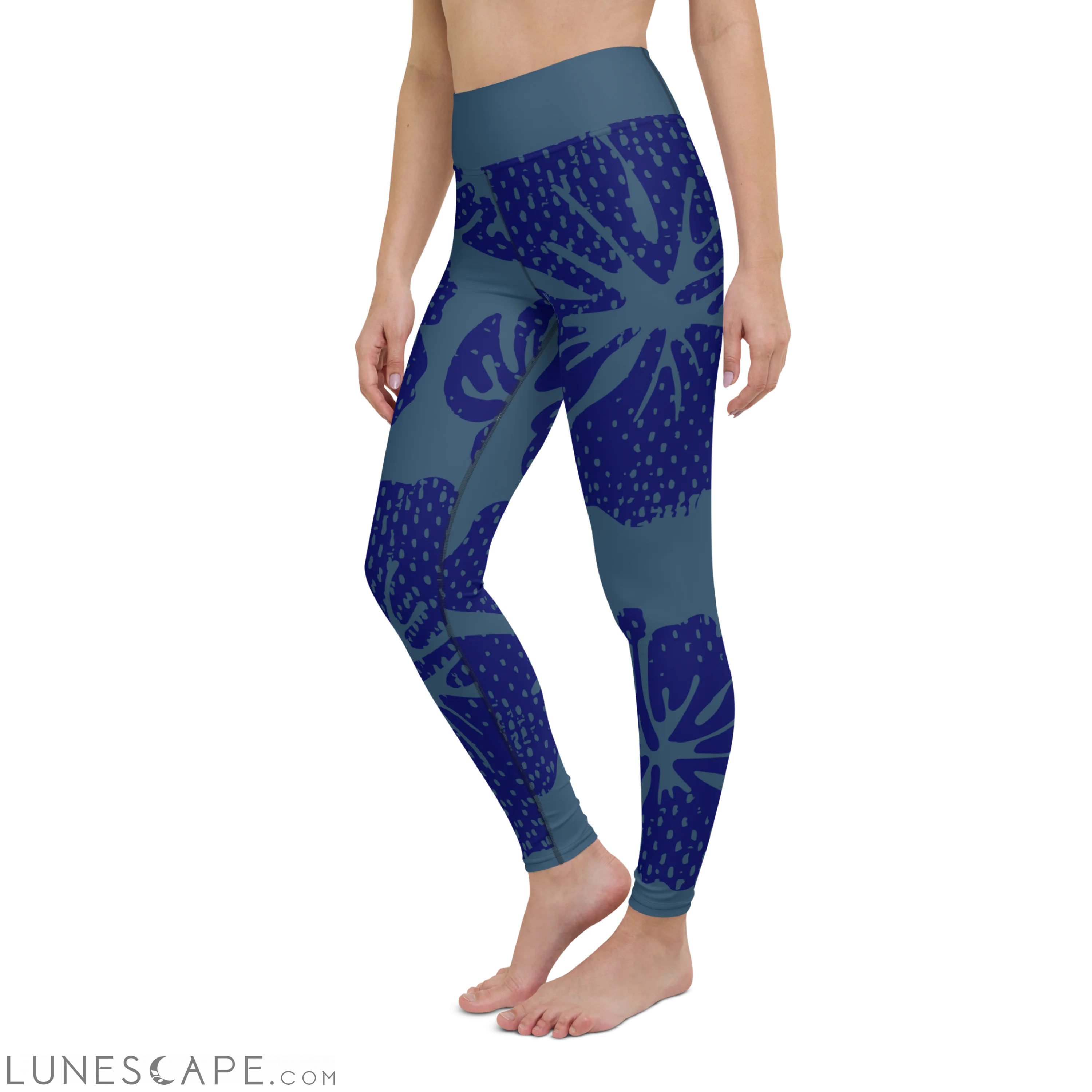Find Your Coast® Bloom Sport Leggings LUNESCAPE