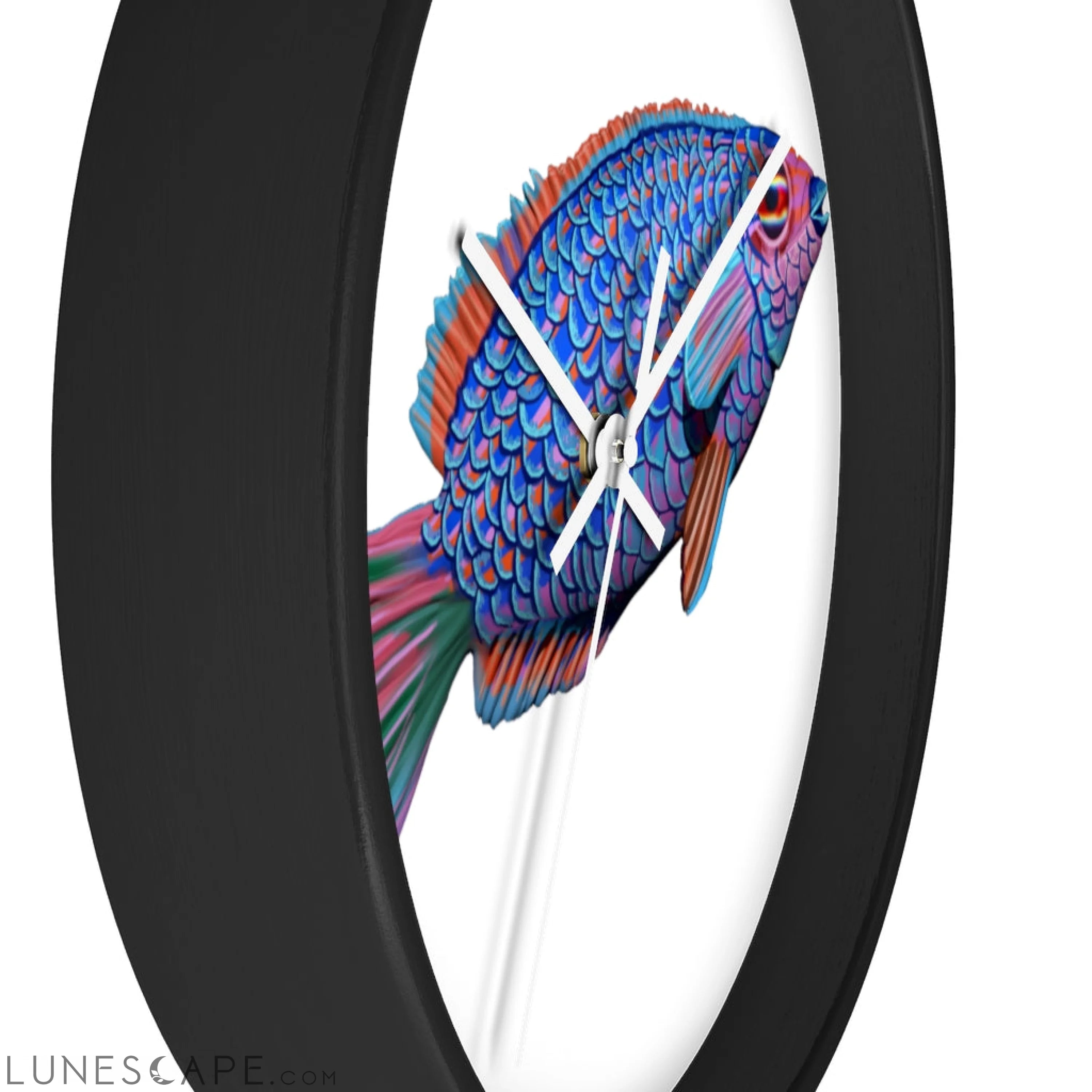 Fish Concept Wall clock LUNESCAPE