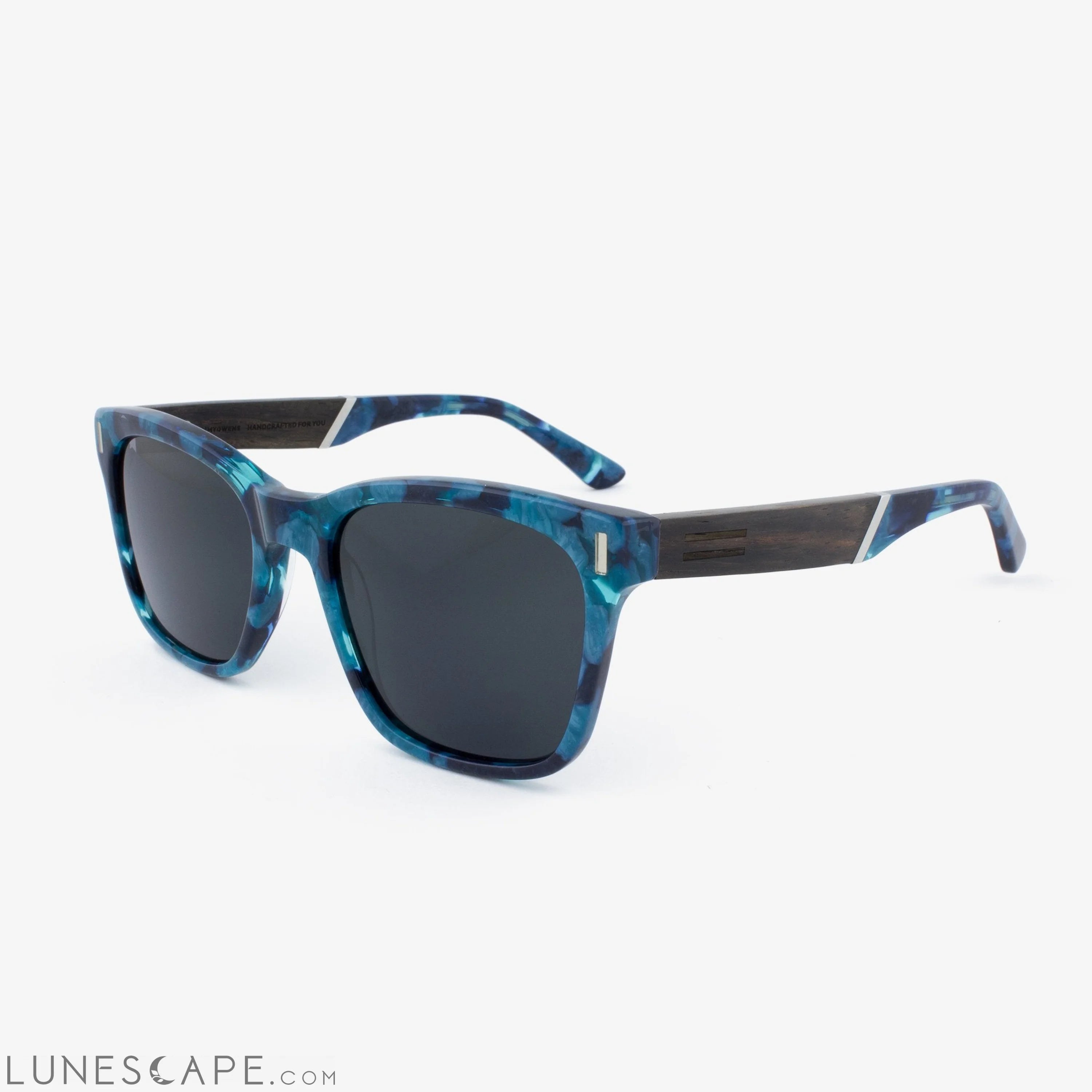 Flagler - Wood Sunglasses LUNESCAPE