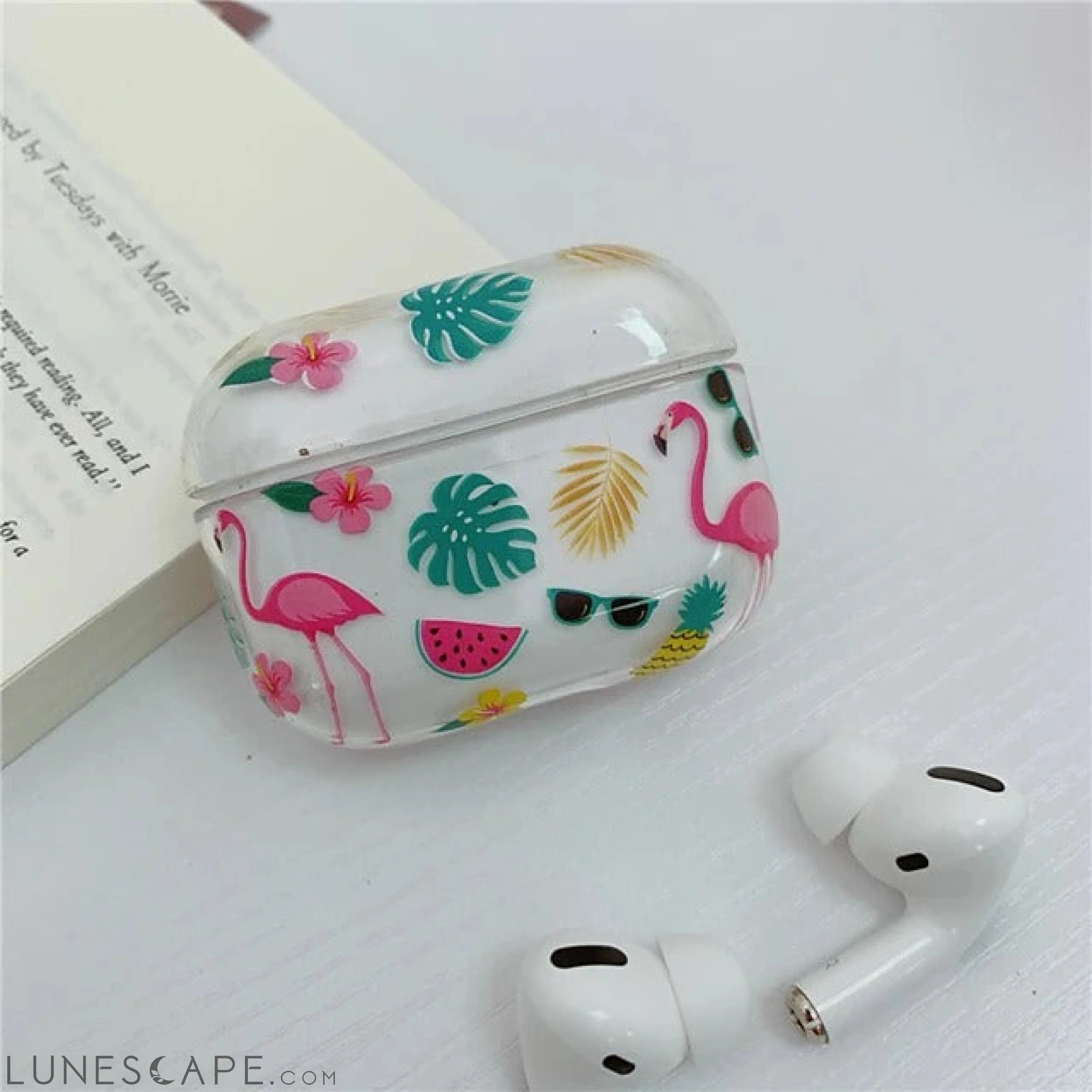 Flamingo AirPods Pro Shockproof Headphone Case LUNESCAPE