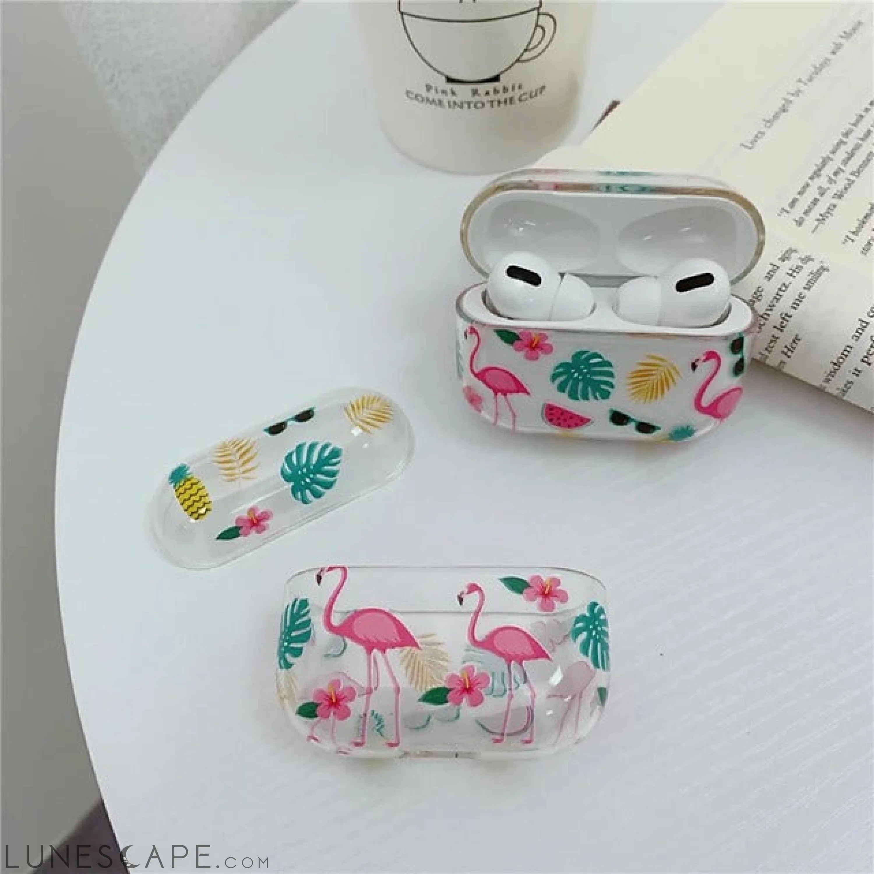 Flamingo AirPods Pro Shockproof Headphone Case LUNESCAPE