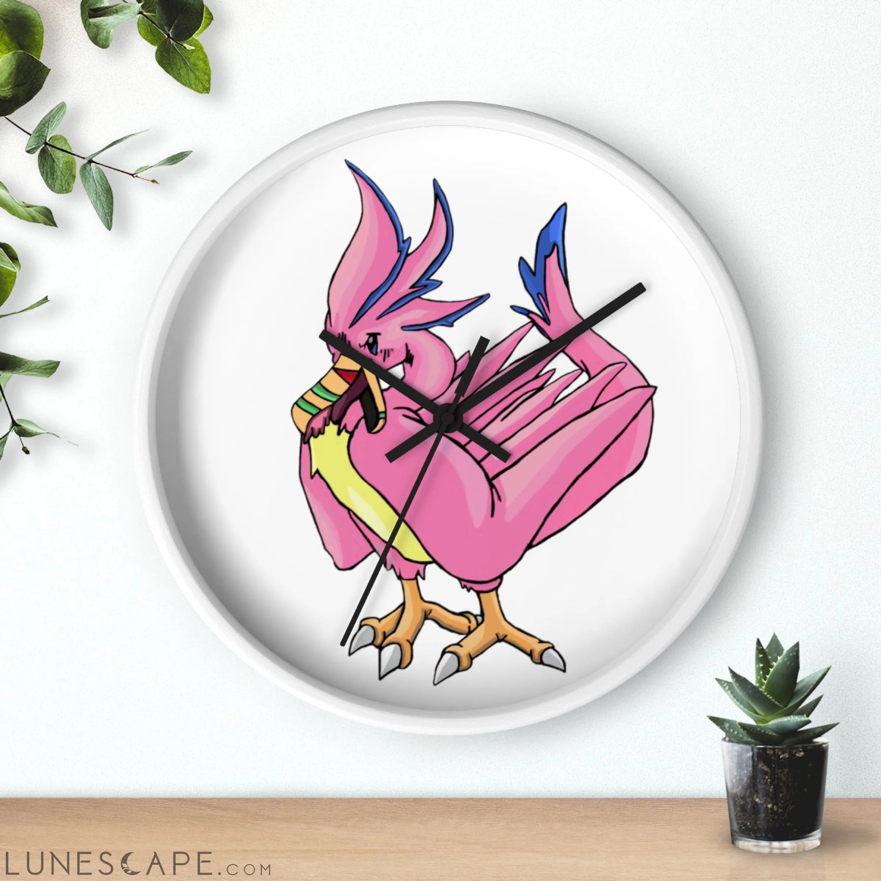 Flaremyu Wall clock LUNESCAPE