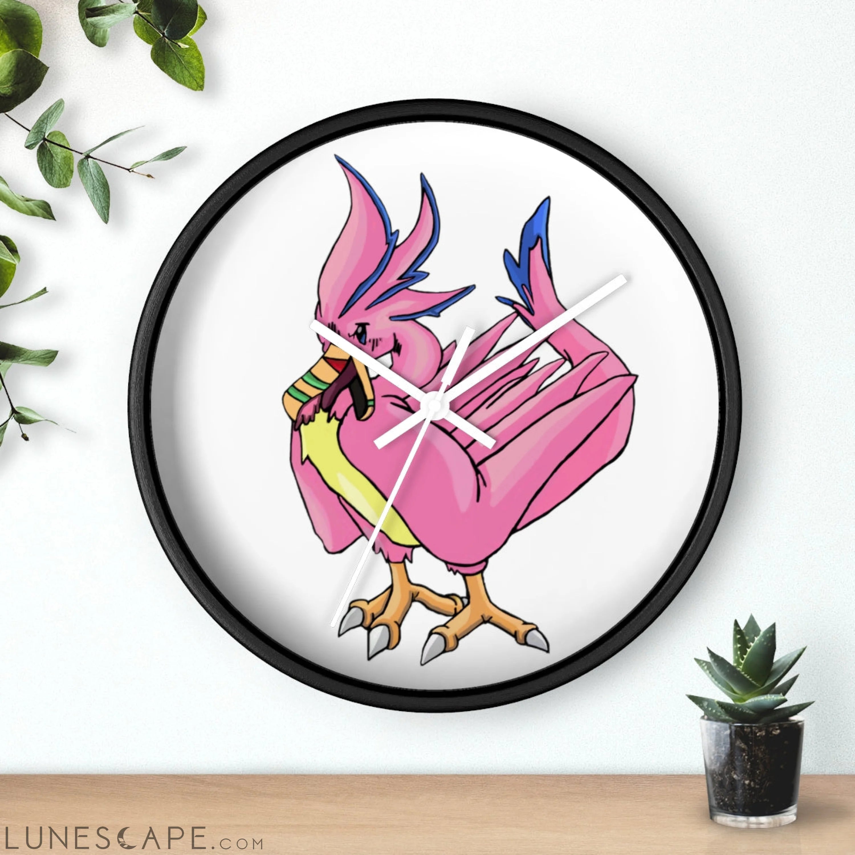 Flaremyu Wall clock LUNESCAPE
