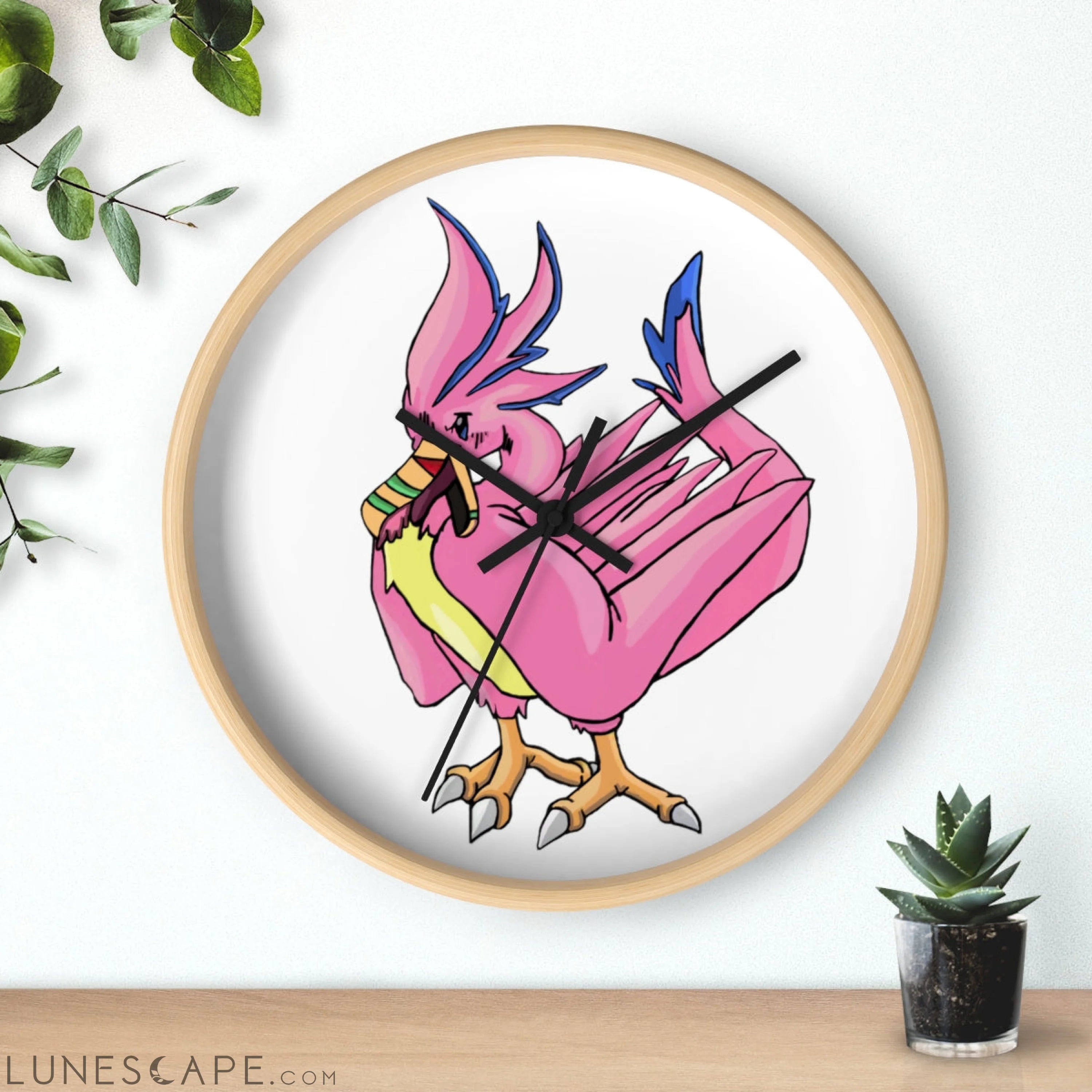 Flaremyu Wall clock LUNESCAPE