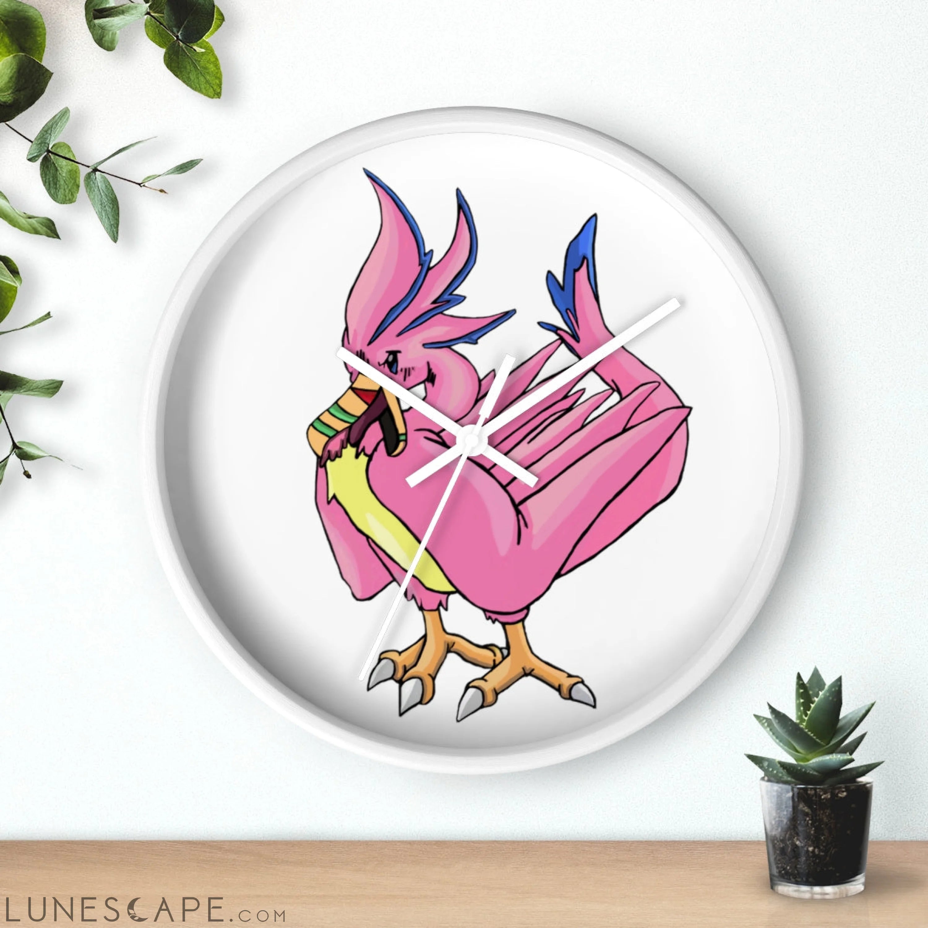 Flaremyu Wall clock LUNESCAPE