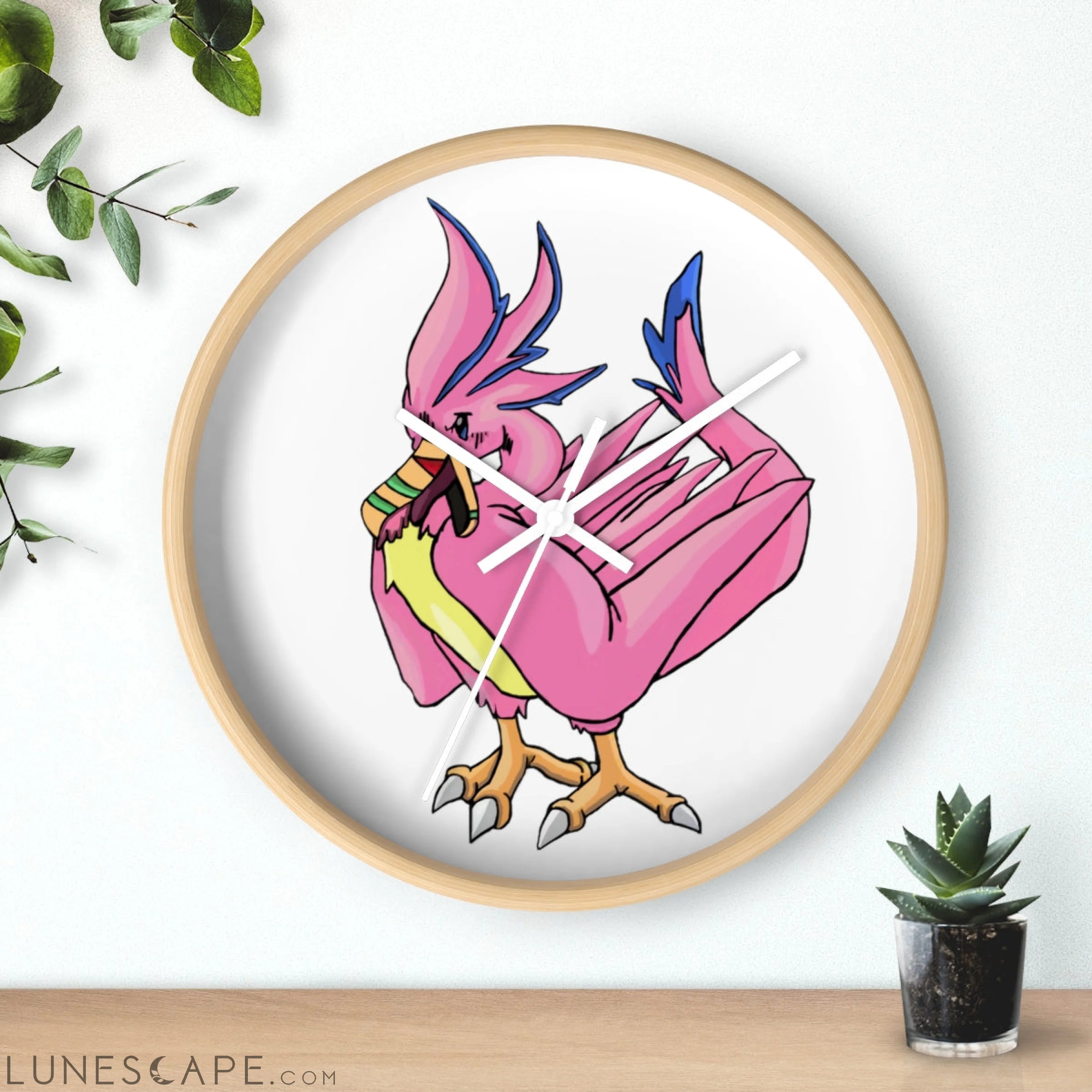 Flaremyu Wall clock LUNESCAPE