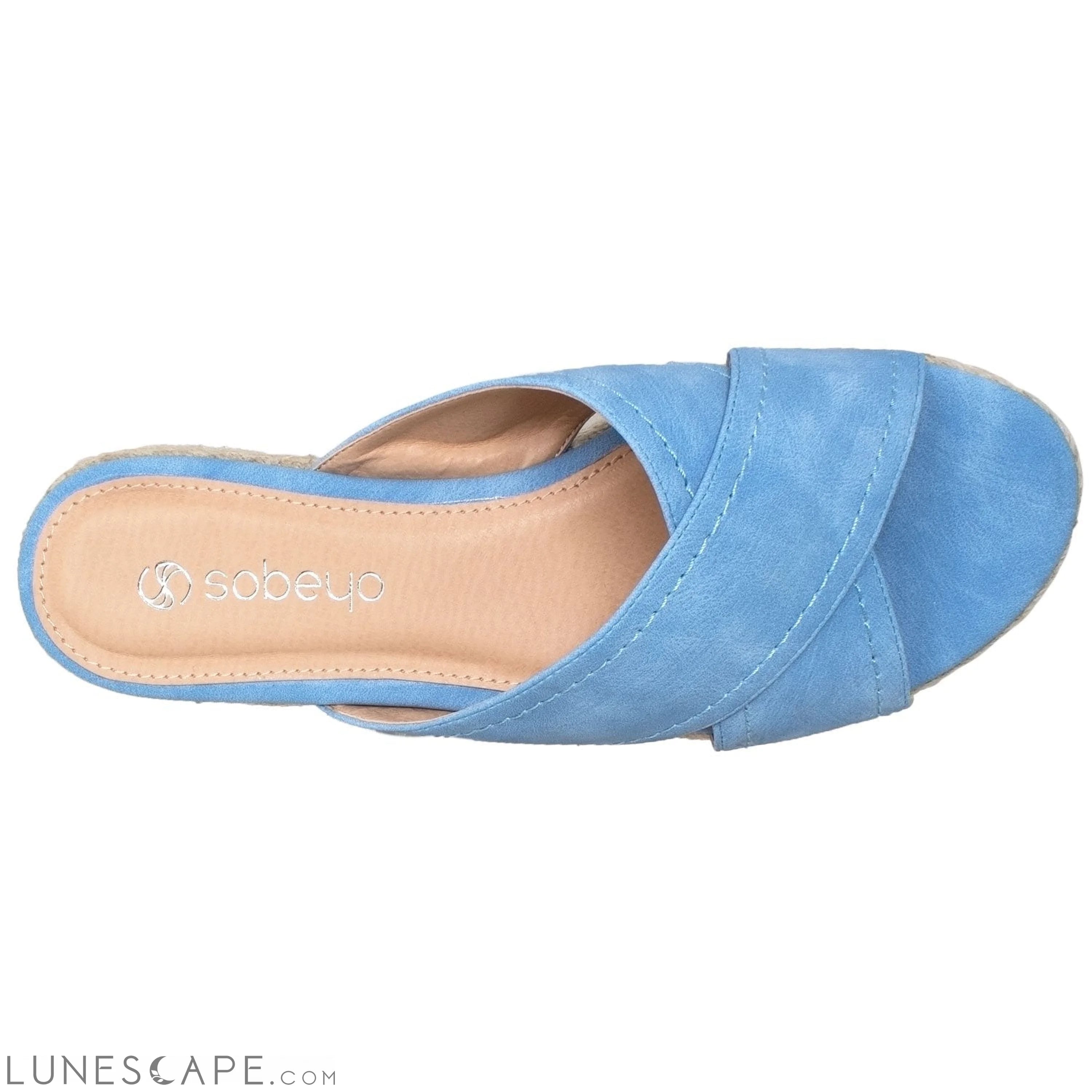Flatform Espadrille Wedge Sandal LUNESCAPE