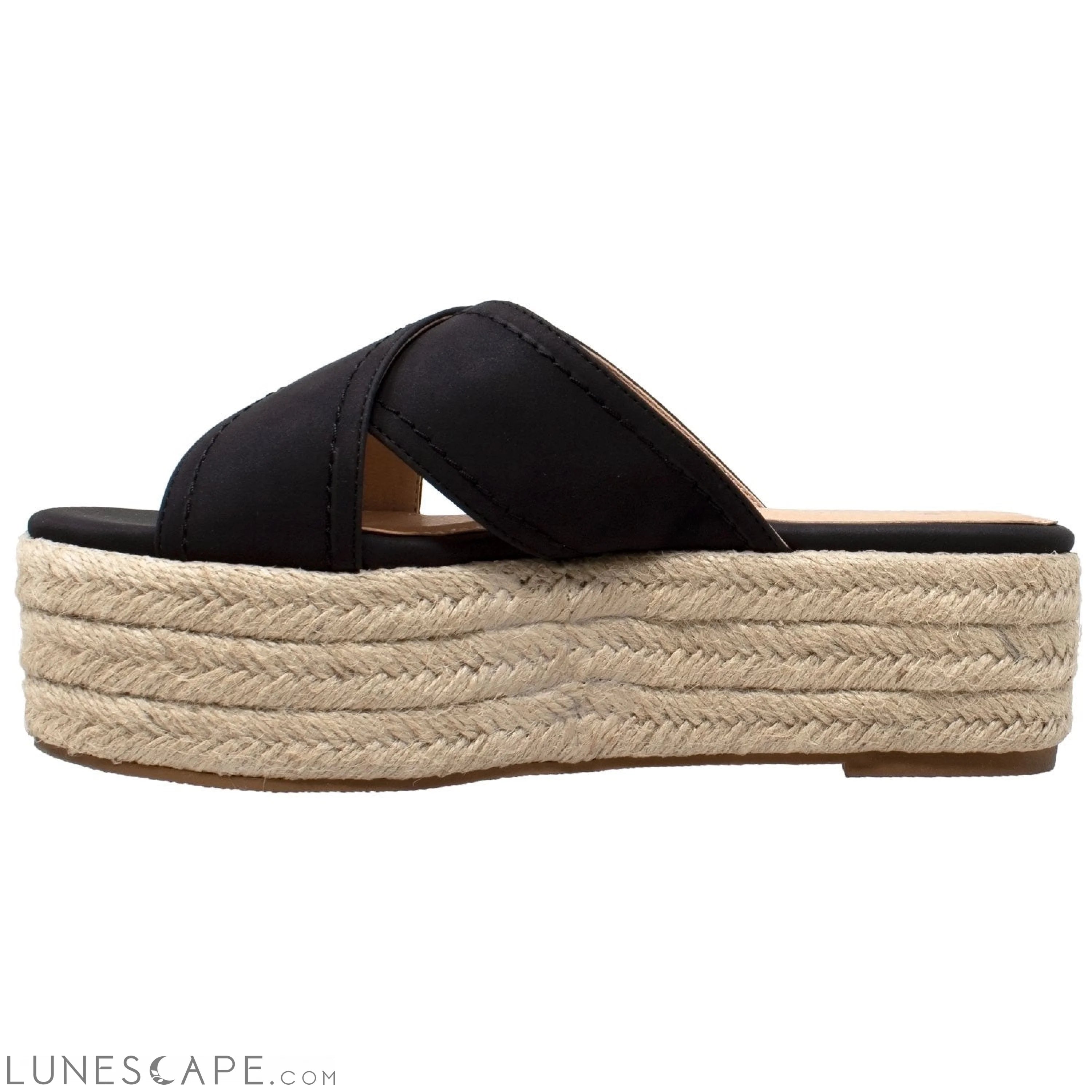 Flatform Espadrille Wedge Sandal LUNESCAPE