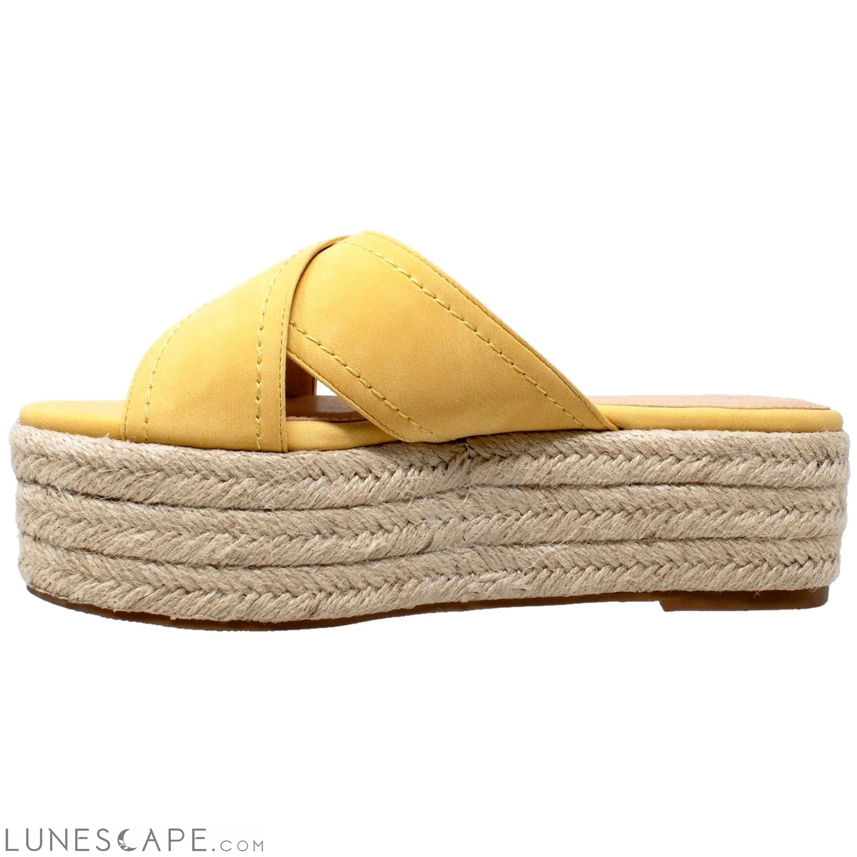 Flatform Espadrille Wedge Sandal LUNESCAPE